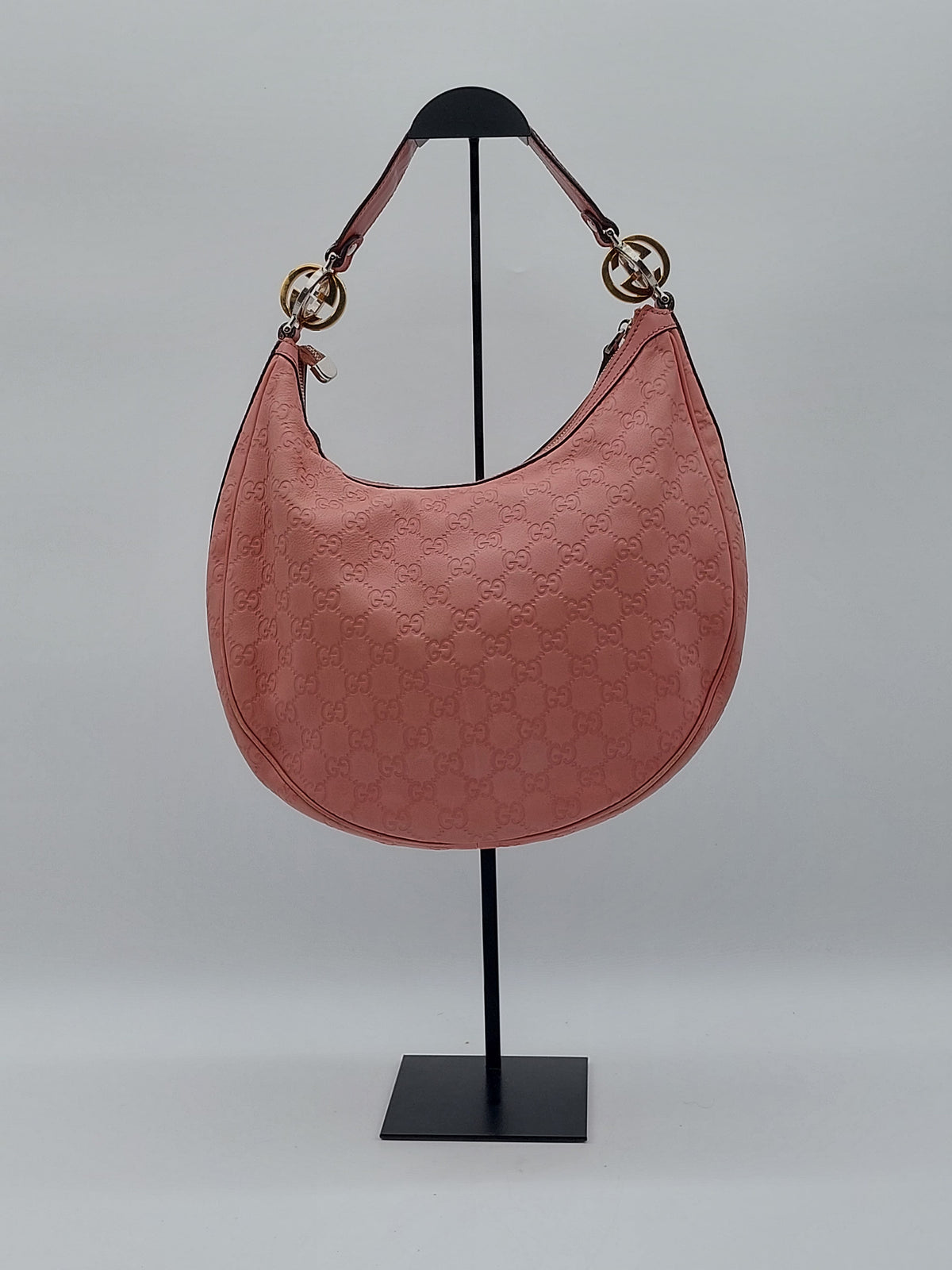 Guccissima GG Twins Medium Hobo