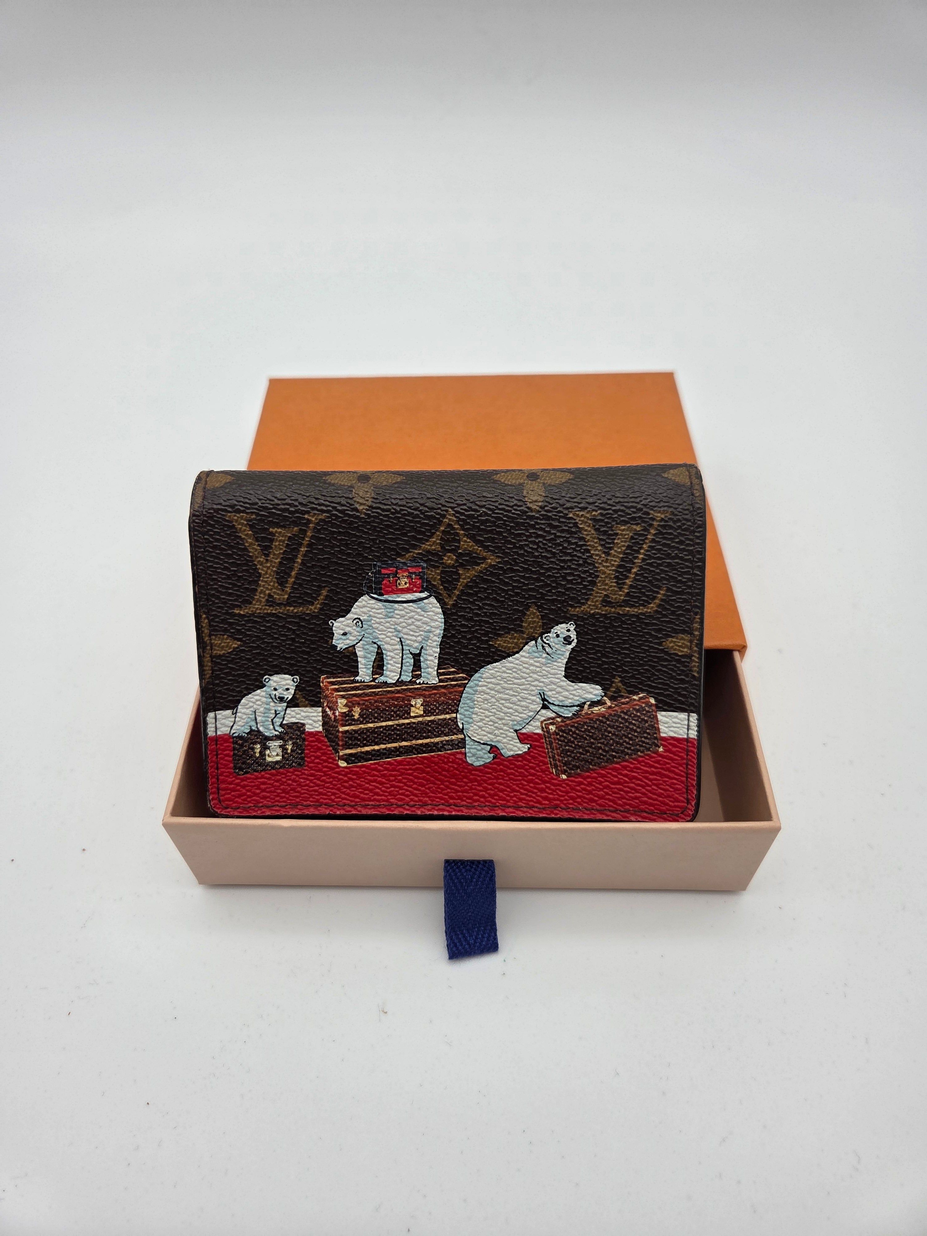 Louis Vuitton Victorine Wallet Limited Edition Polar Bears