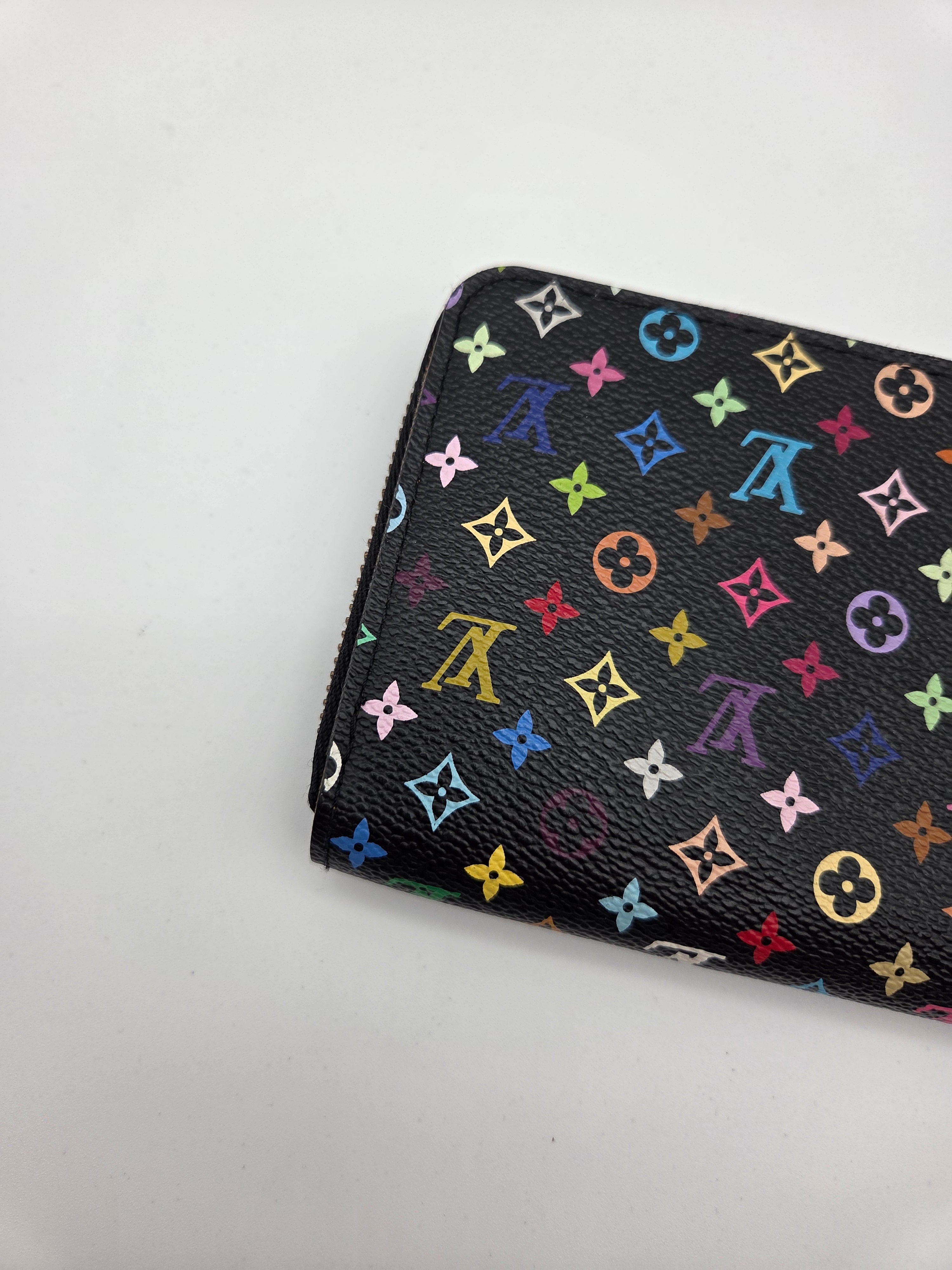 Louis Vuitton Zippy Multicolour Black