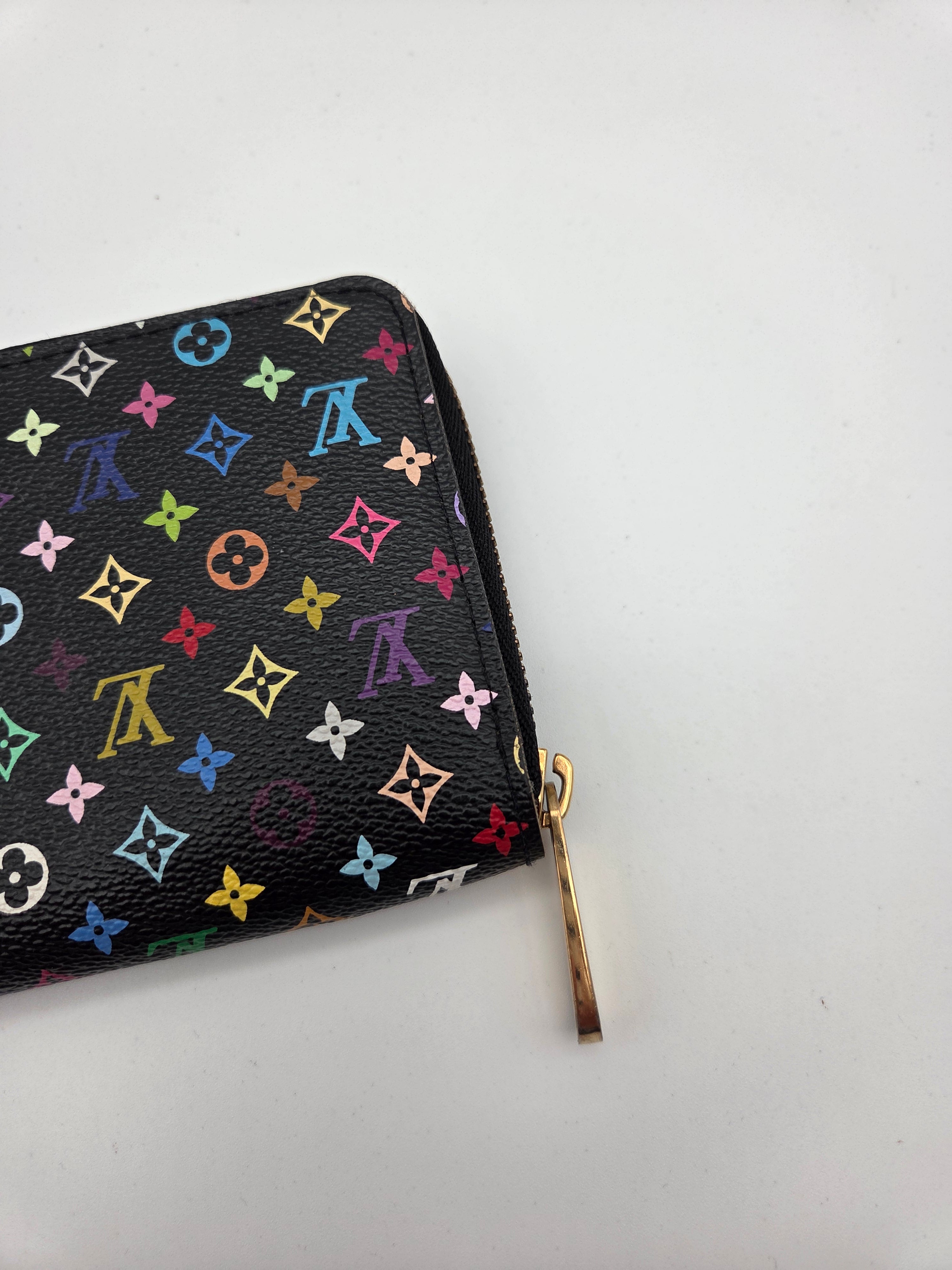 Louis Vuitton Zippy Multicolour Black