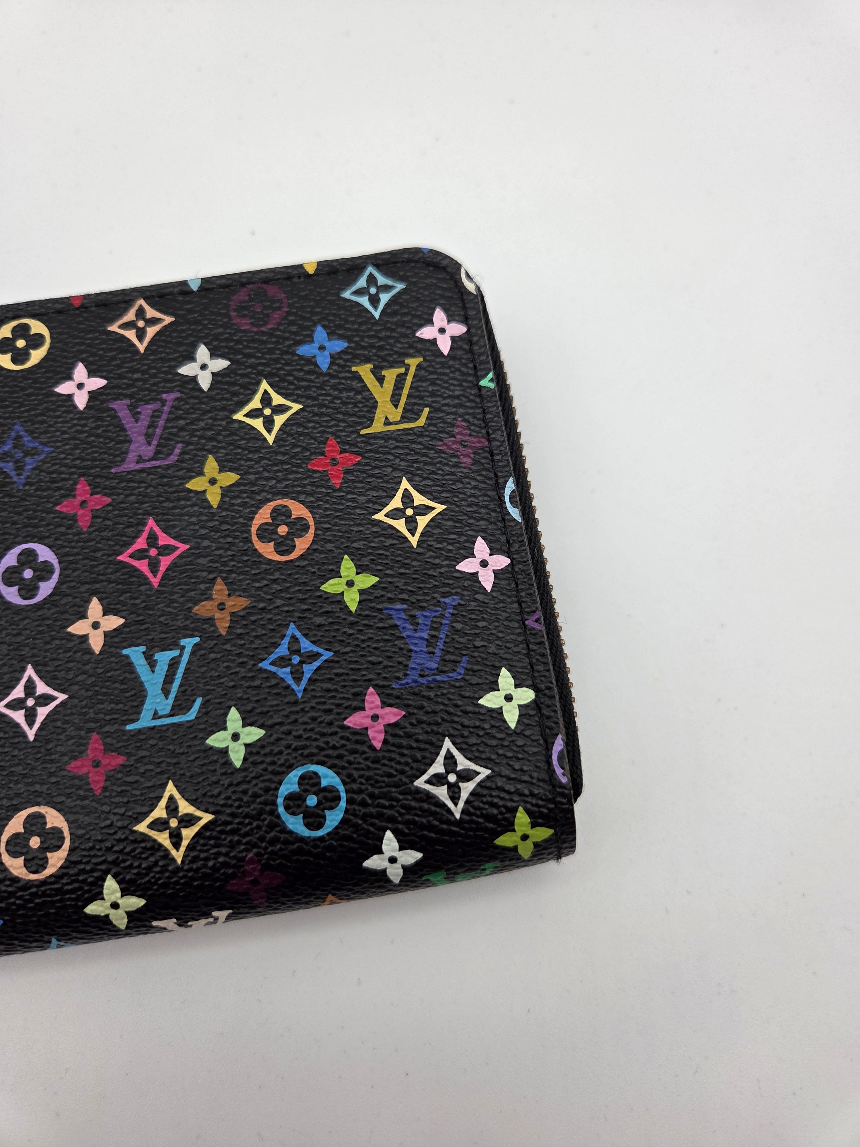 Louis Vuitton Zippy Multicolour Black