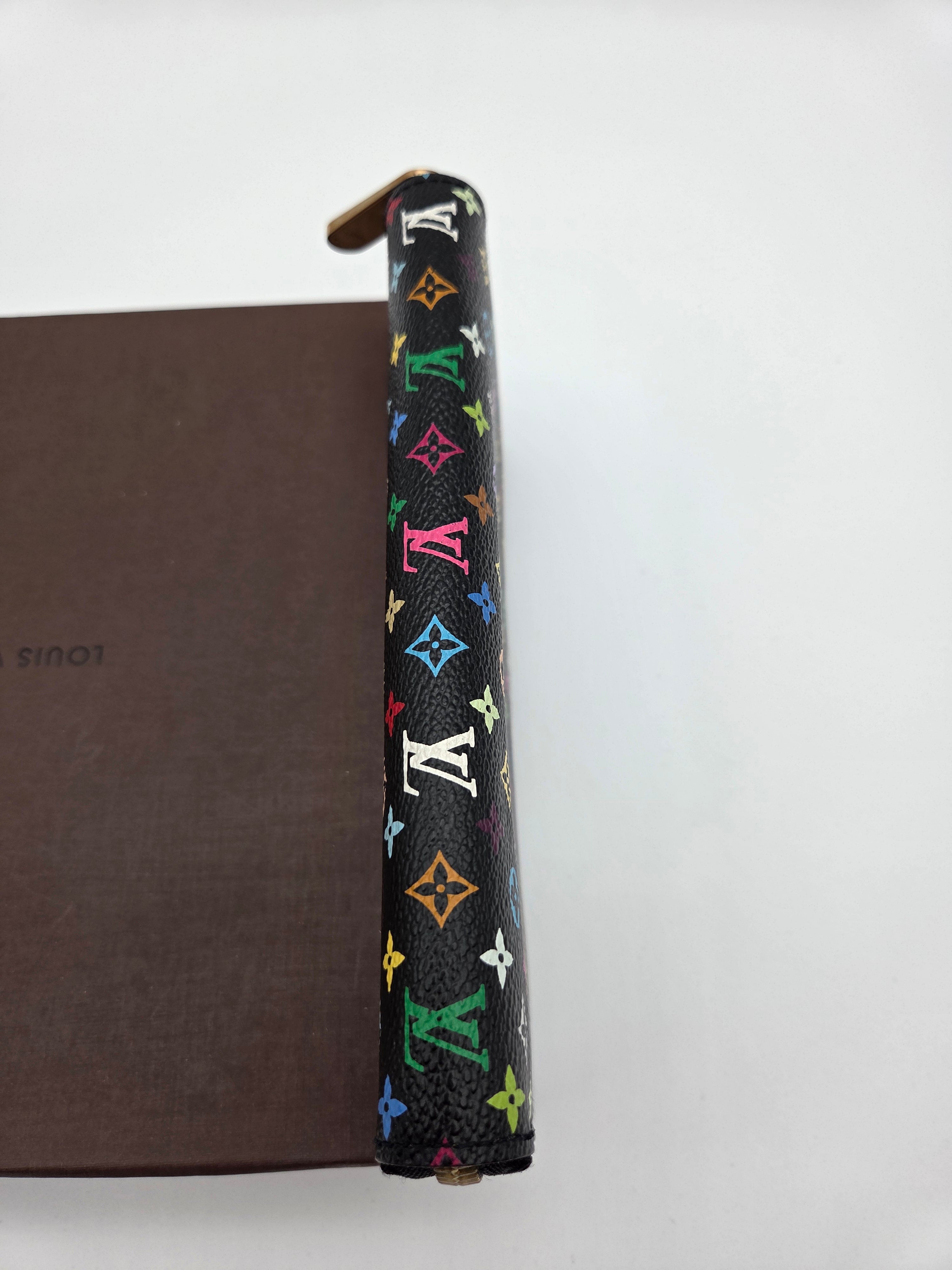 Louis Vuitton Zippy Multicolour Black