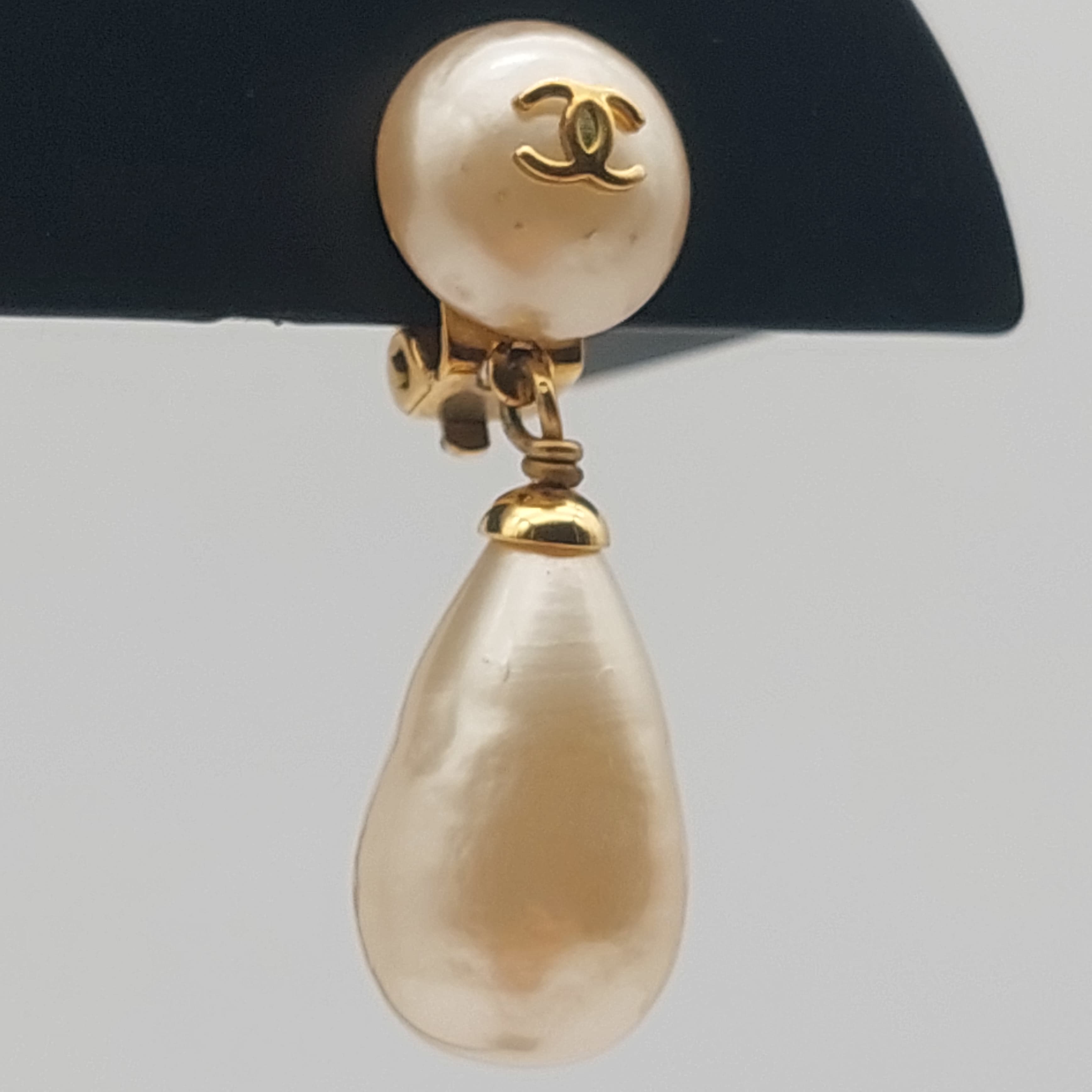 Chanel Pearl earrings
