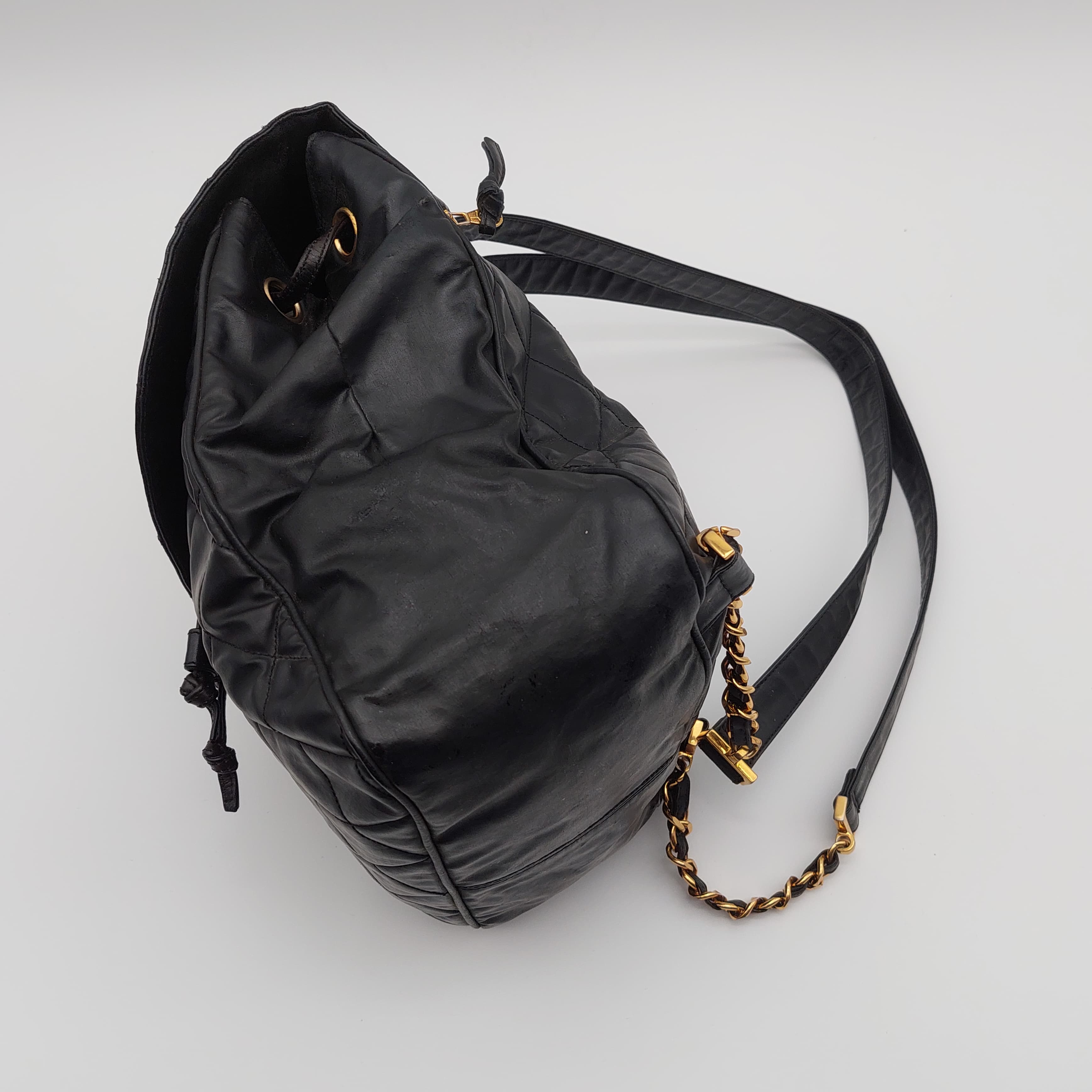 Chanel Quilted Lambskin Backpack