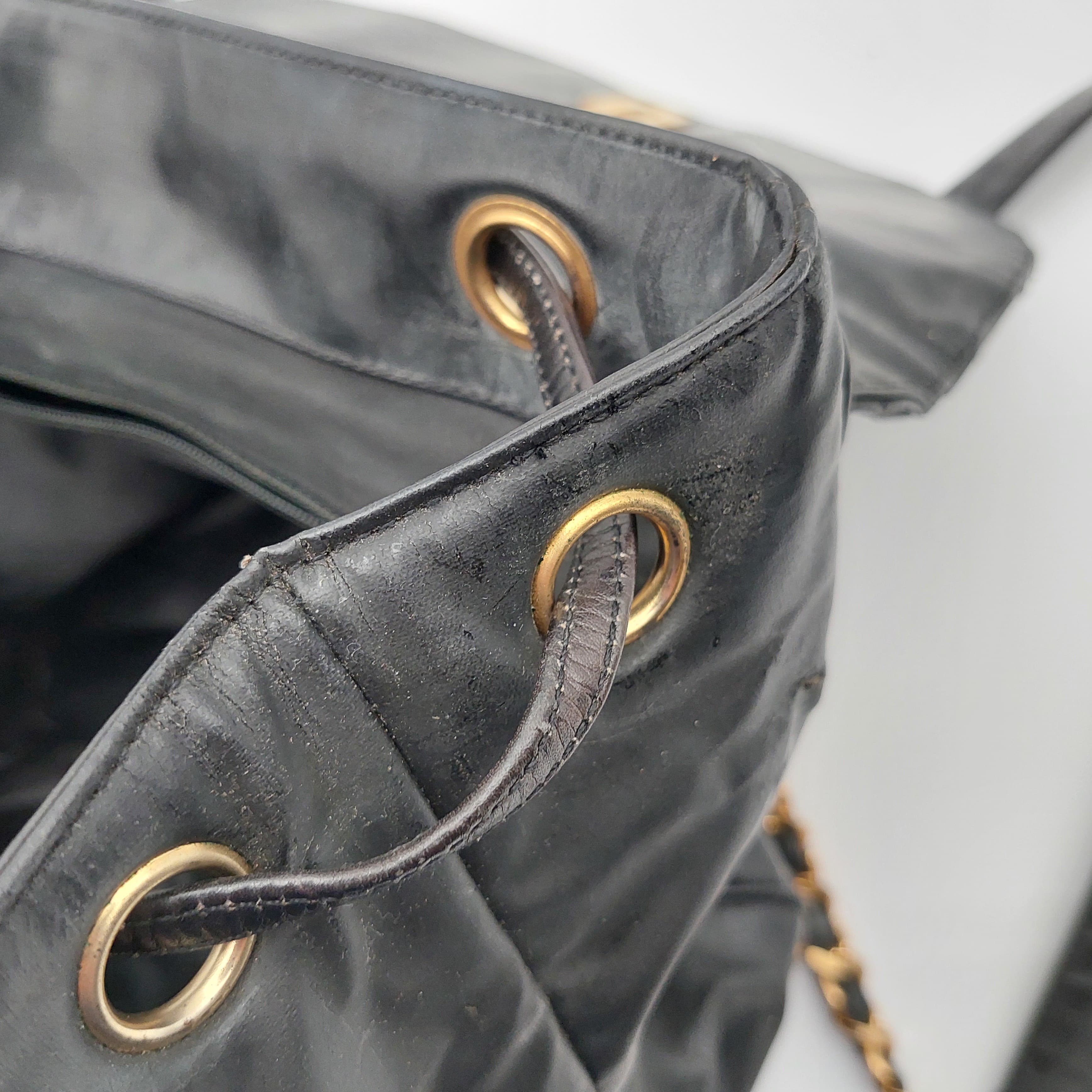 Chanel Quilted Lambskin Backpack
