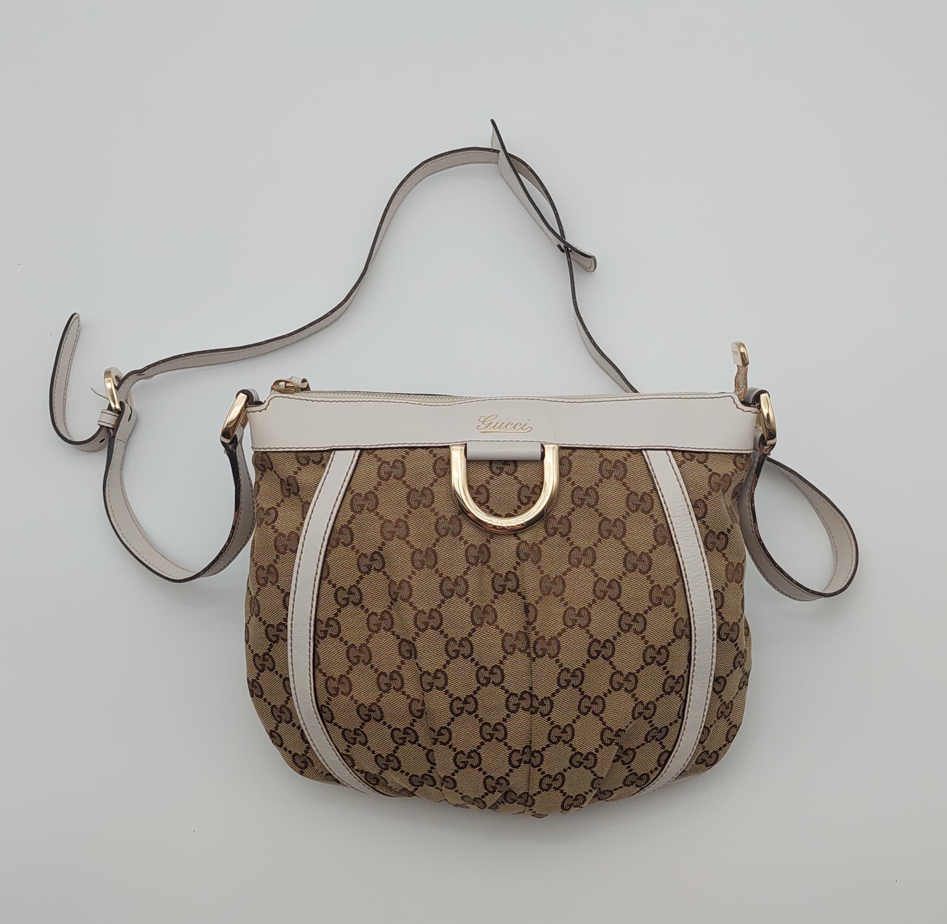 バッグ GUCCI GG Abbey D-Ring Shoulder Bag Gucci GG Abbey D-ring shoulder bag – RandR Vintage