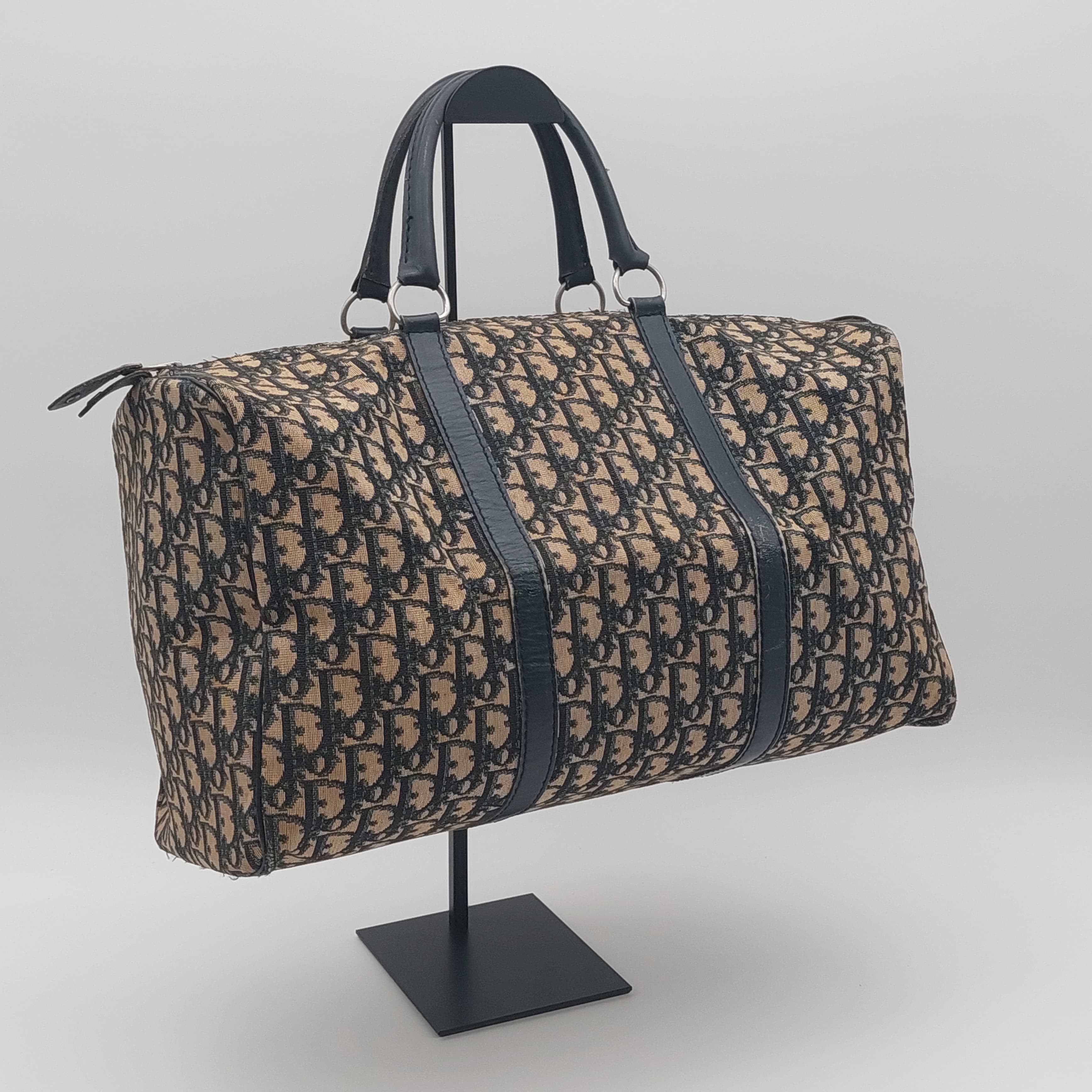 Christian Dior Boston Travelbag Navy