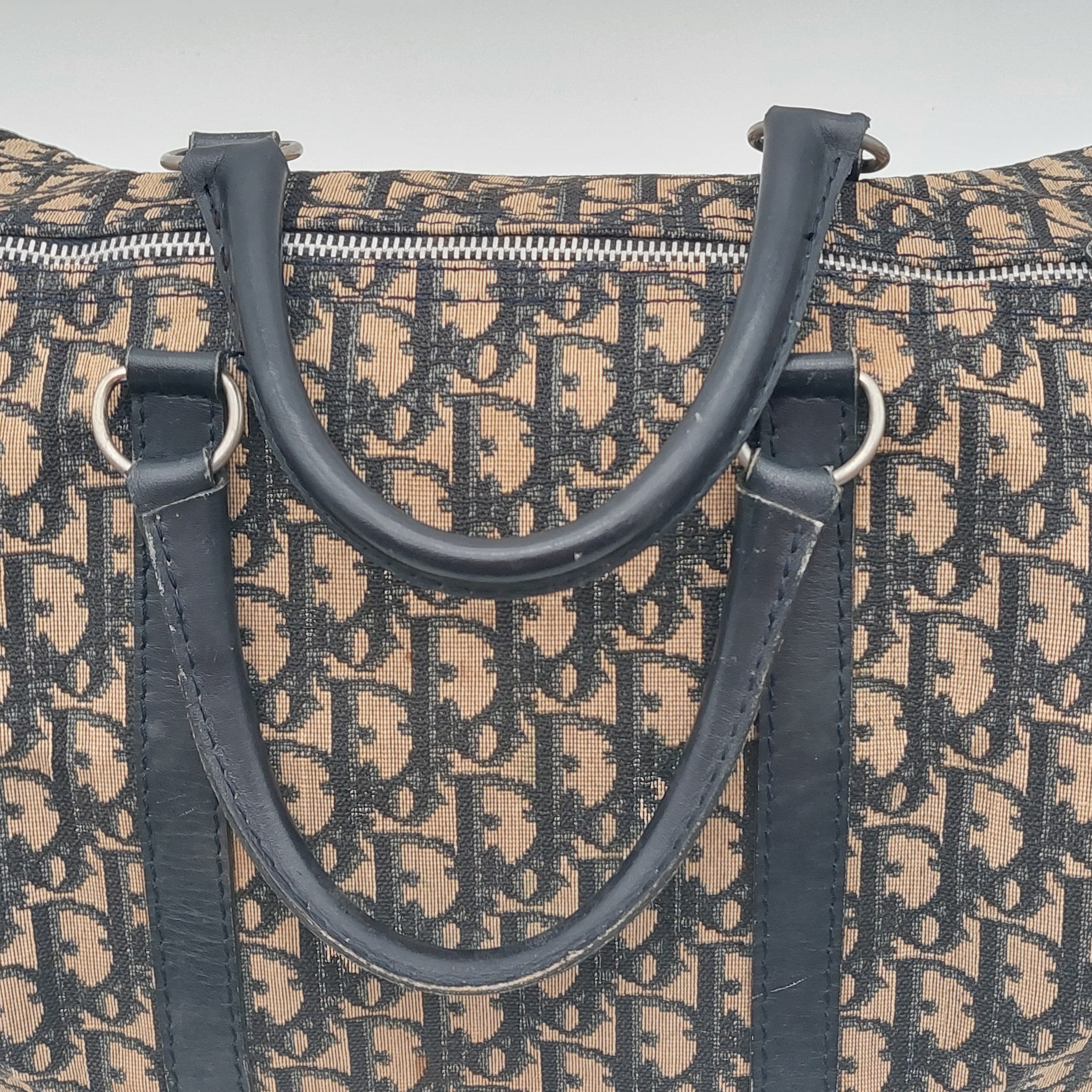 Christian Dior Boston Travelbag Navy