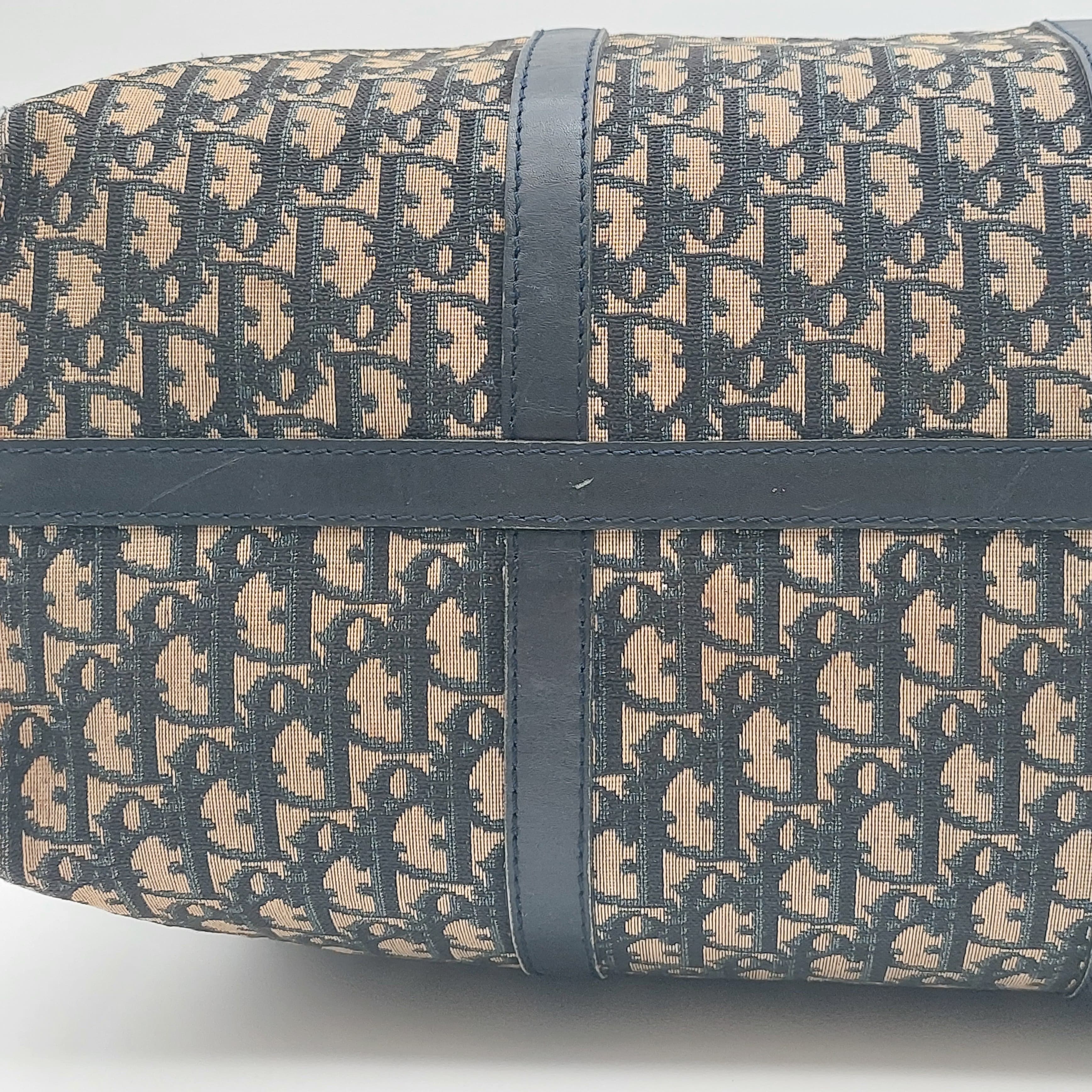 Christian Dior Boston Travelbag Navy
