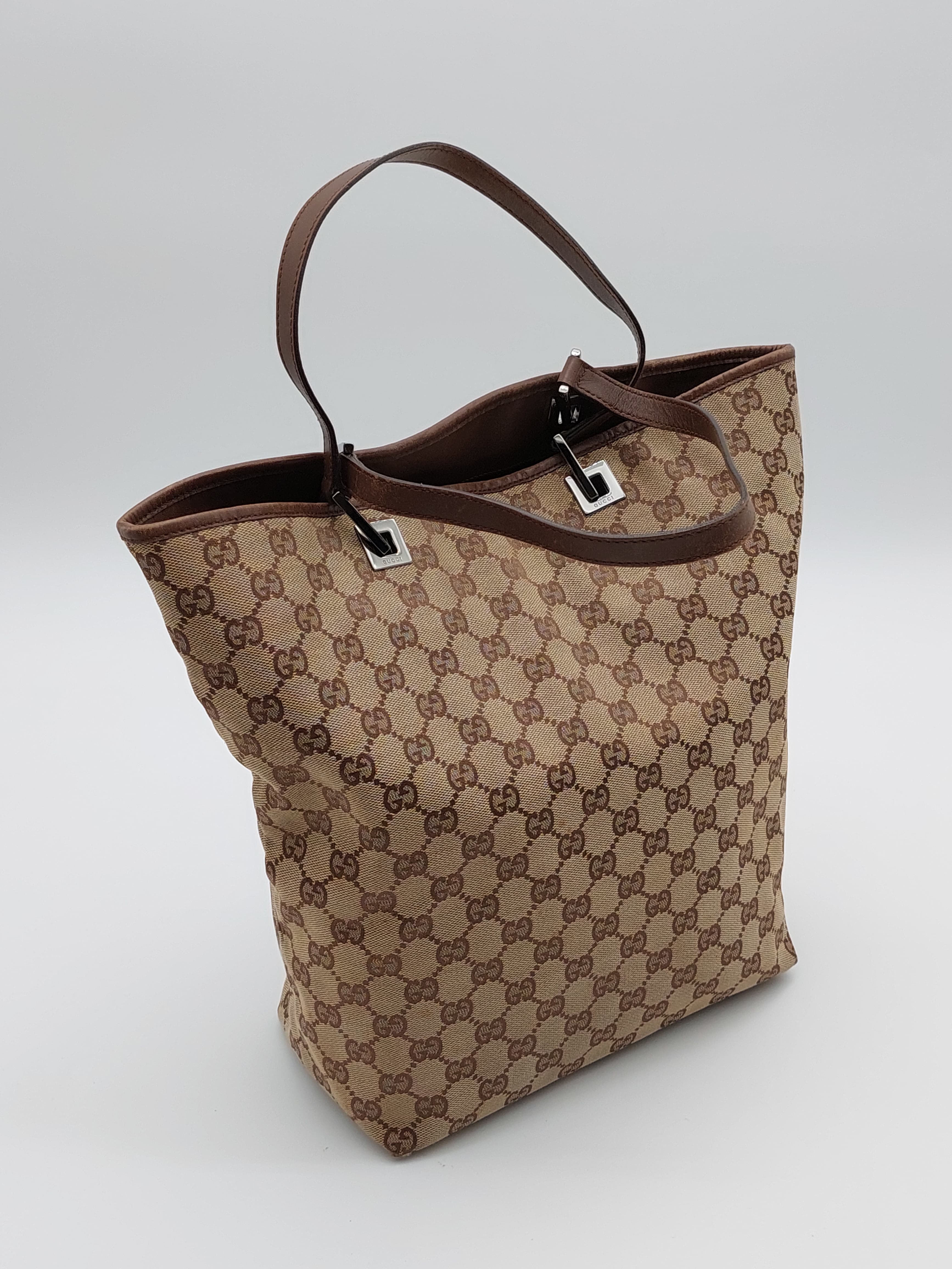 Gucci GG canvas tote