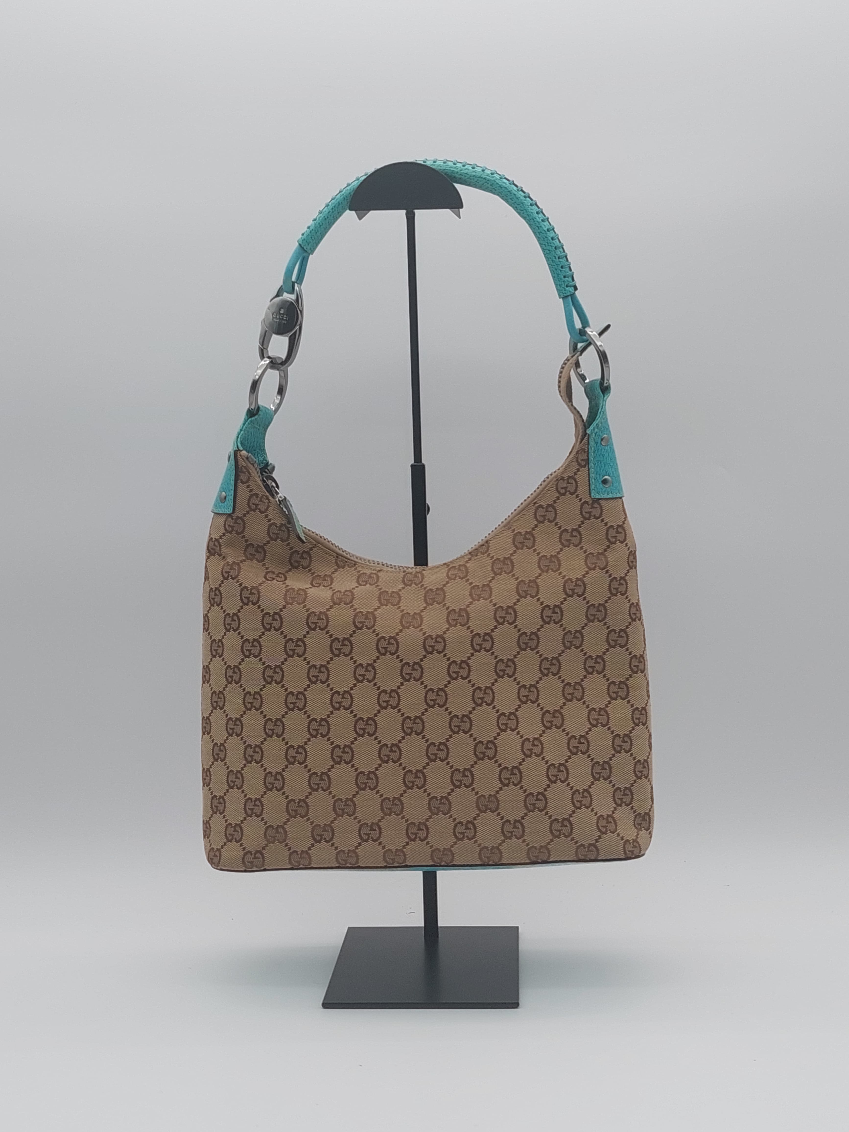 Gucci GG canvas beige/Turquoise