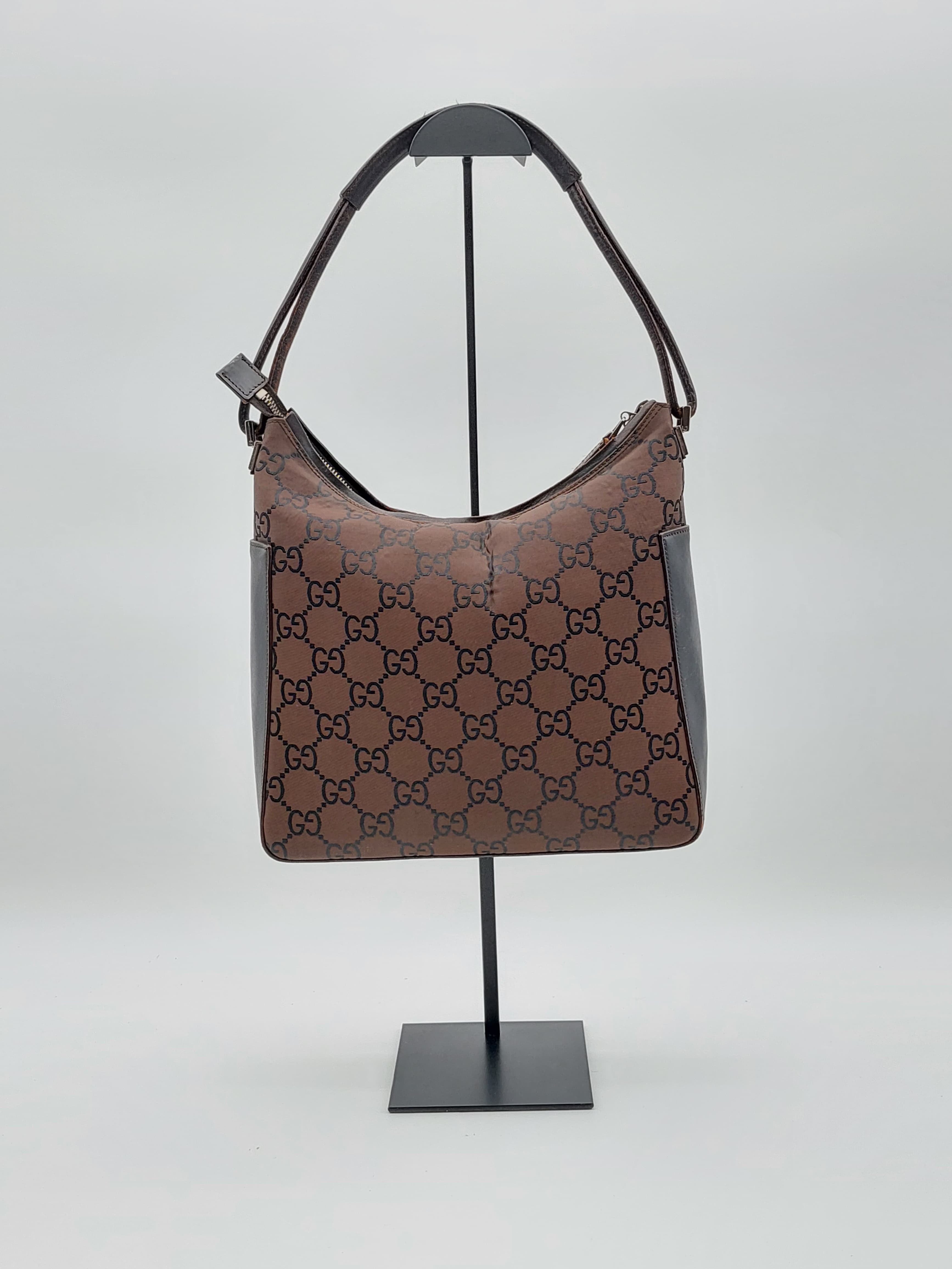 Gucci Clasp Hobo brown