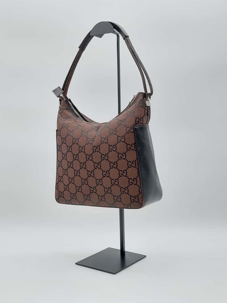 Gucci Clasp Hobo brown