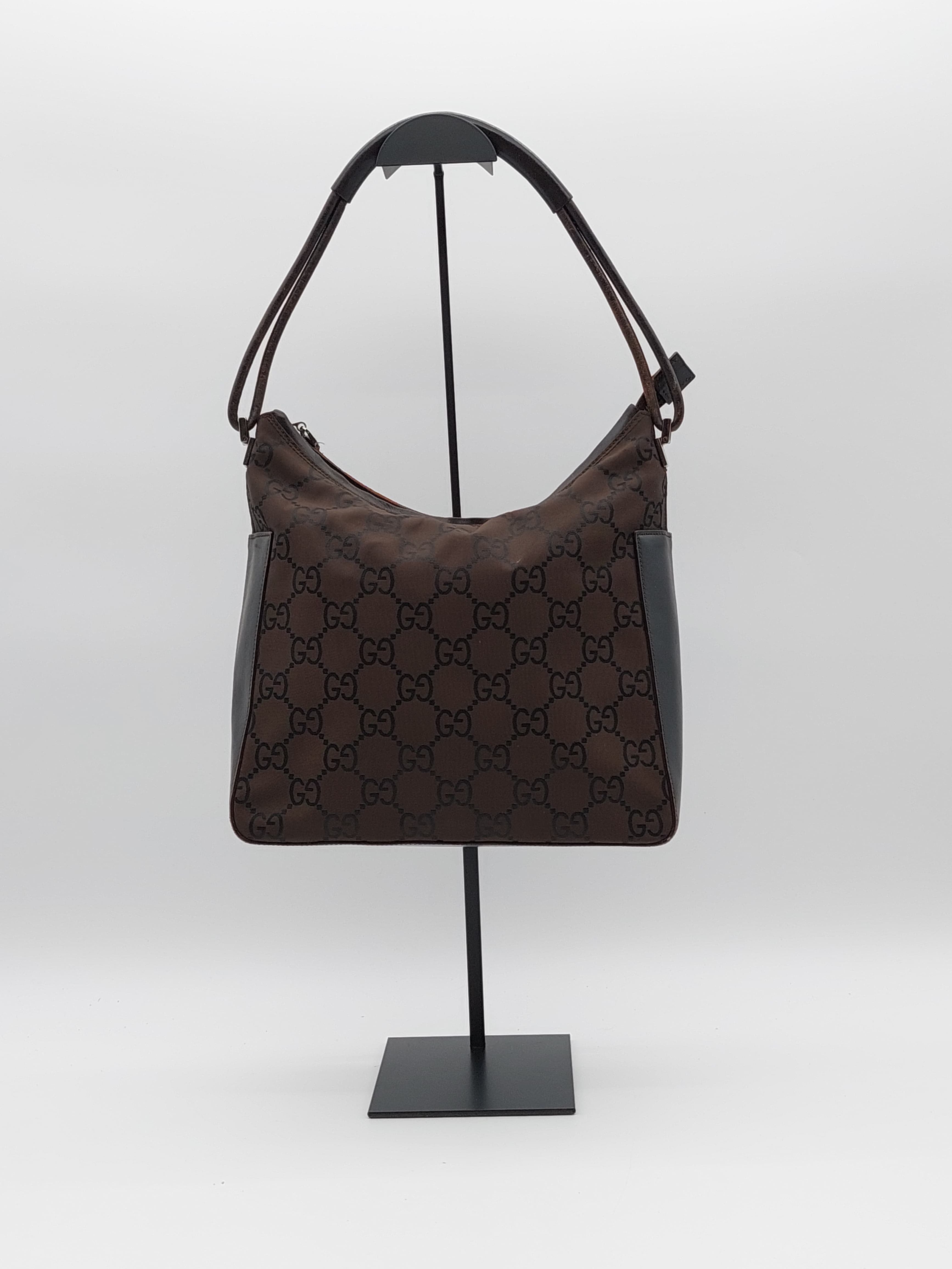 Gucci Clasp Hobo brown