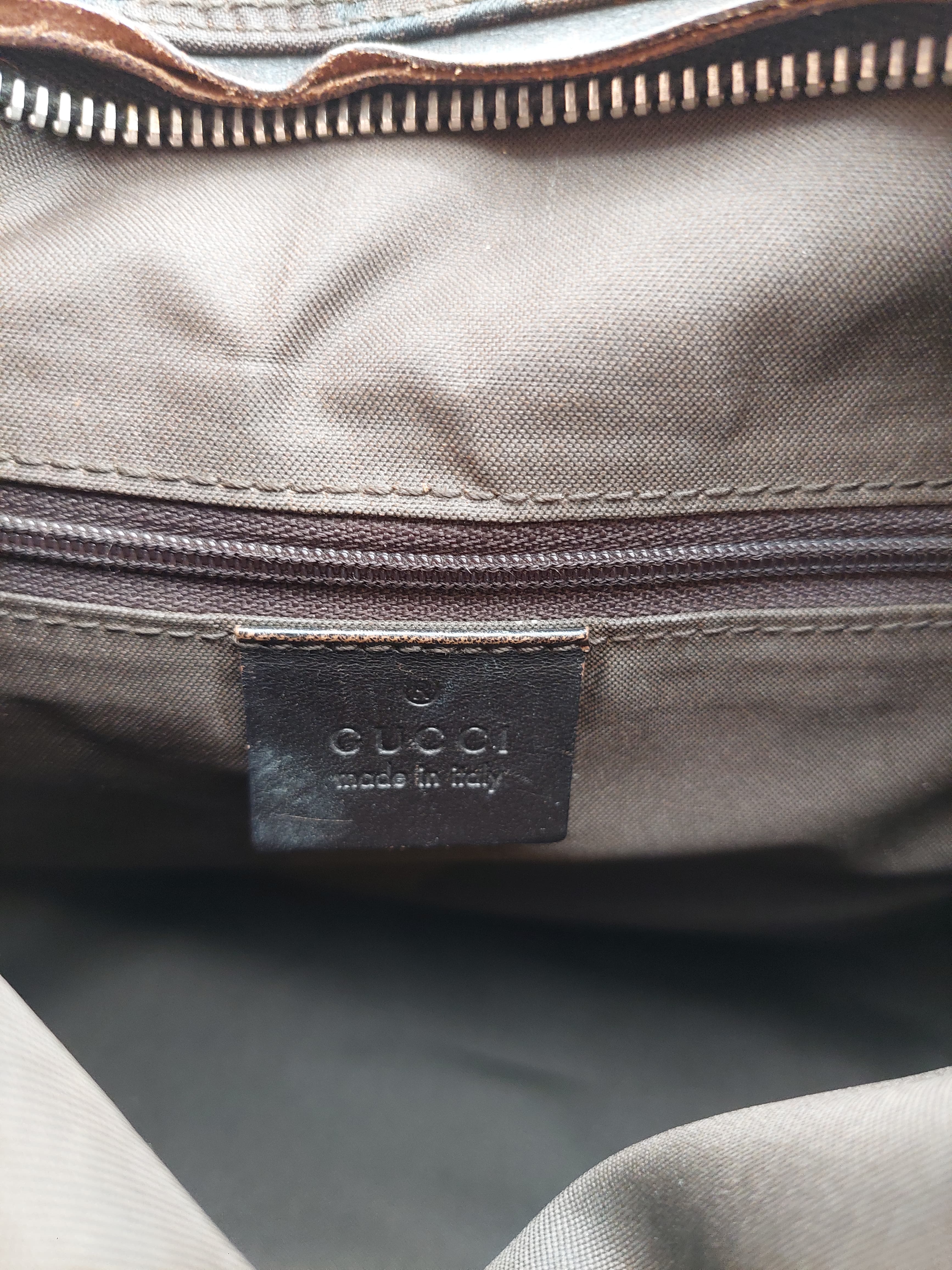 Gucci Clasp Hobo brown