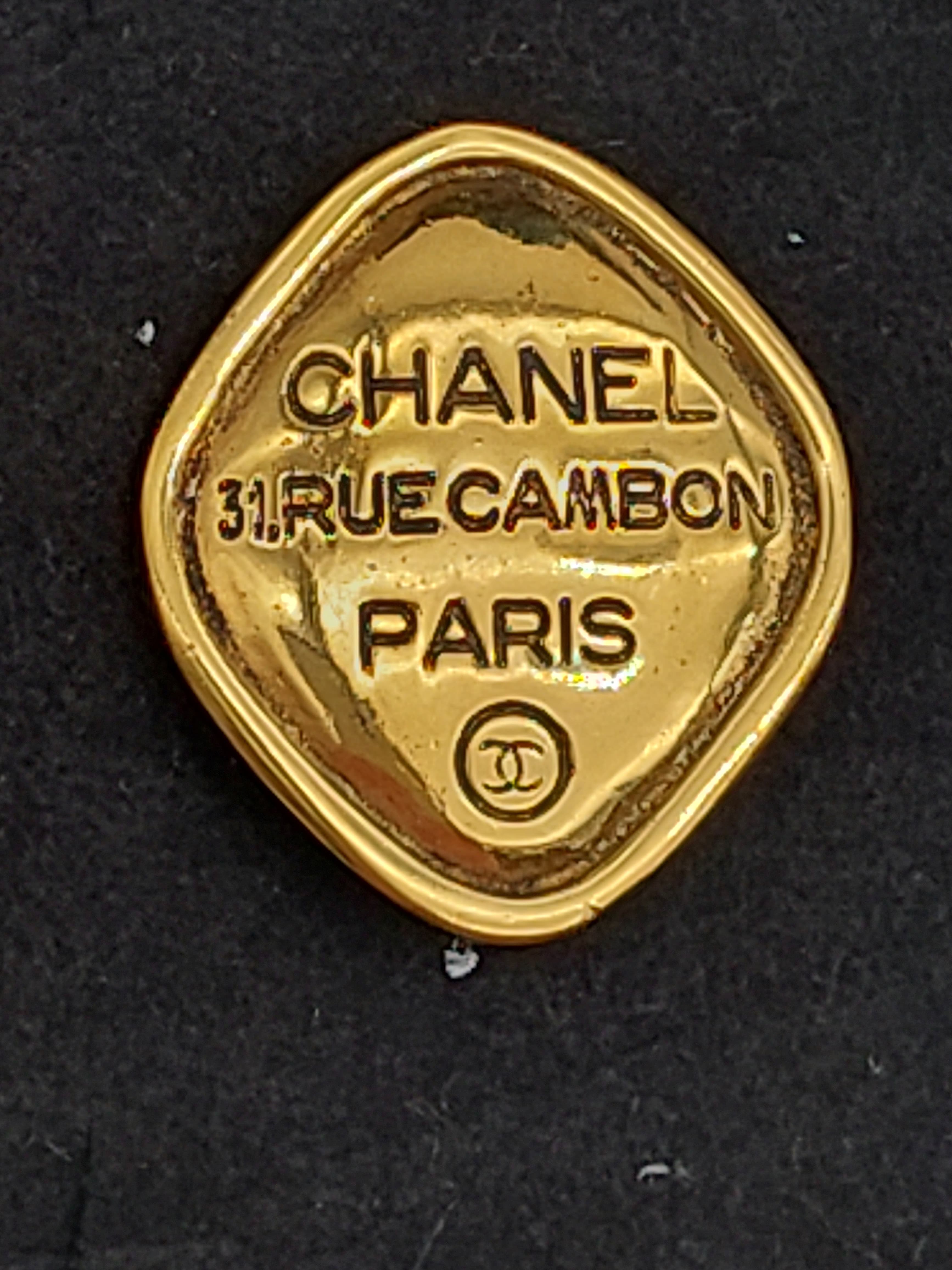 【今だけお値引中！！】CHANEL RUE CAMBON PARIS Rue Cambon Broche