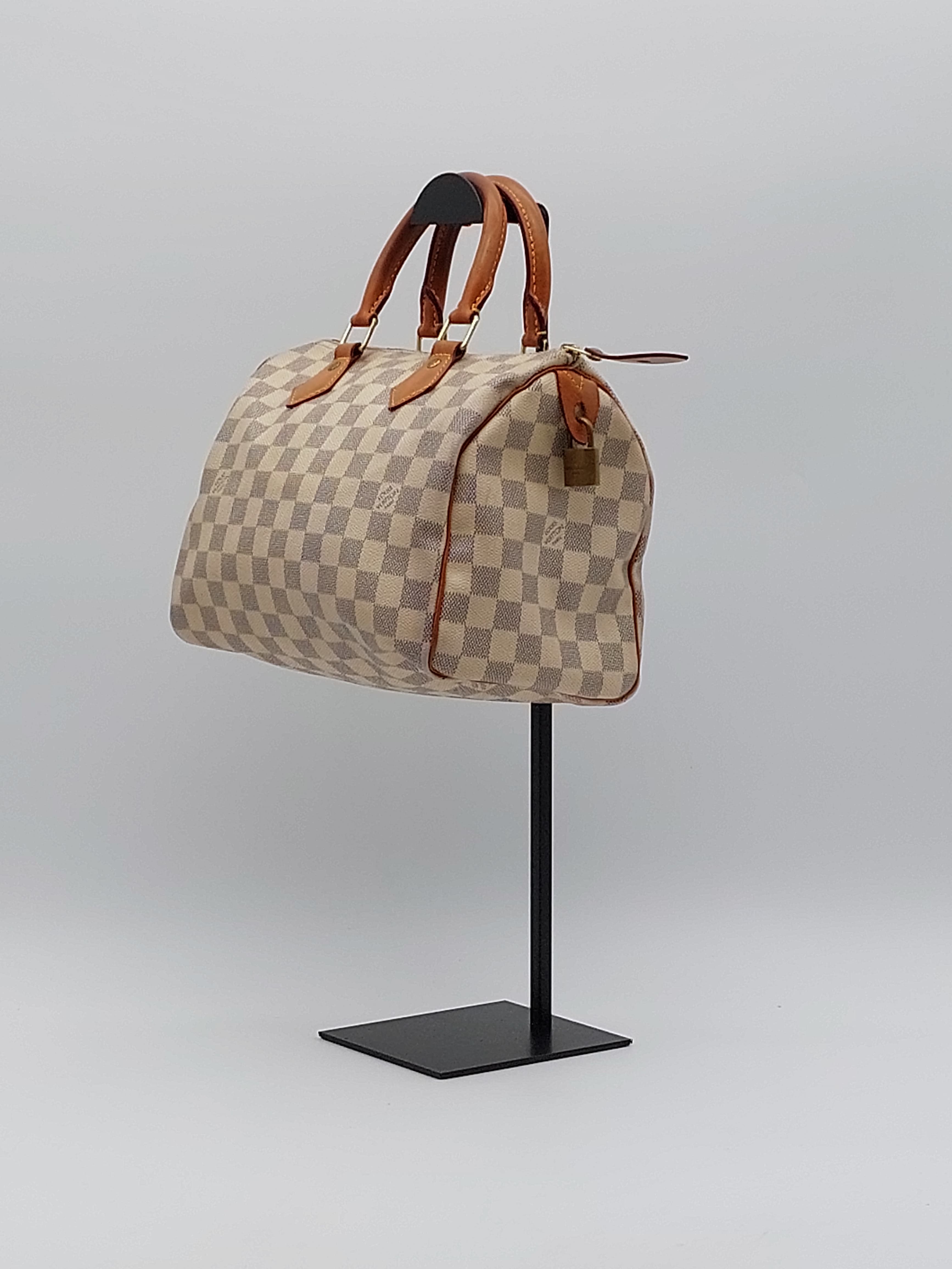 Speedy 25 Damier Azur