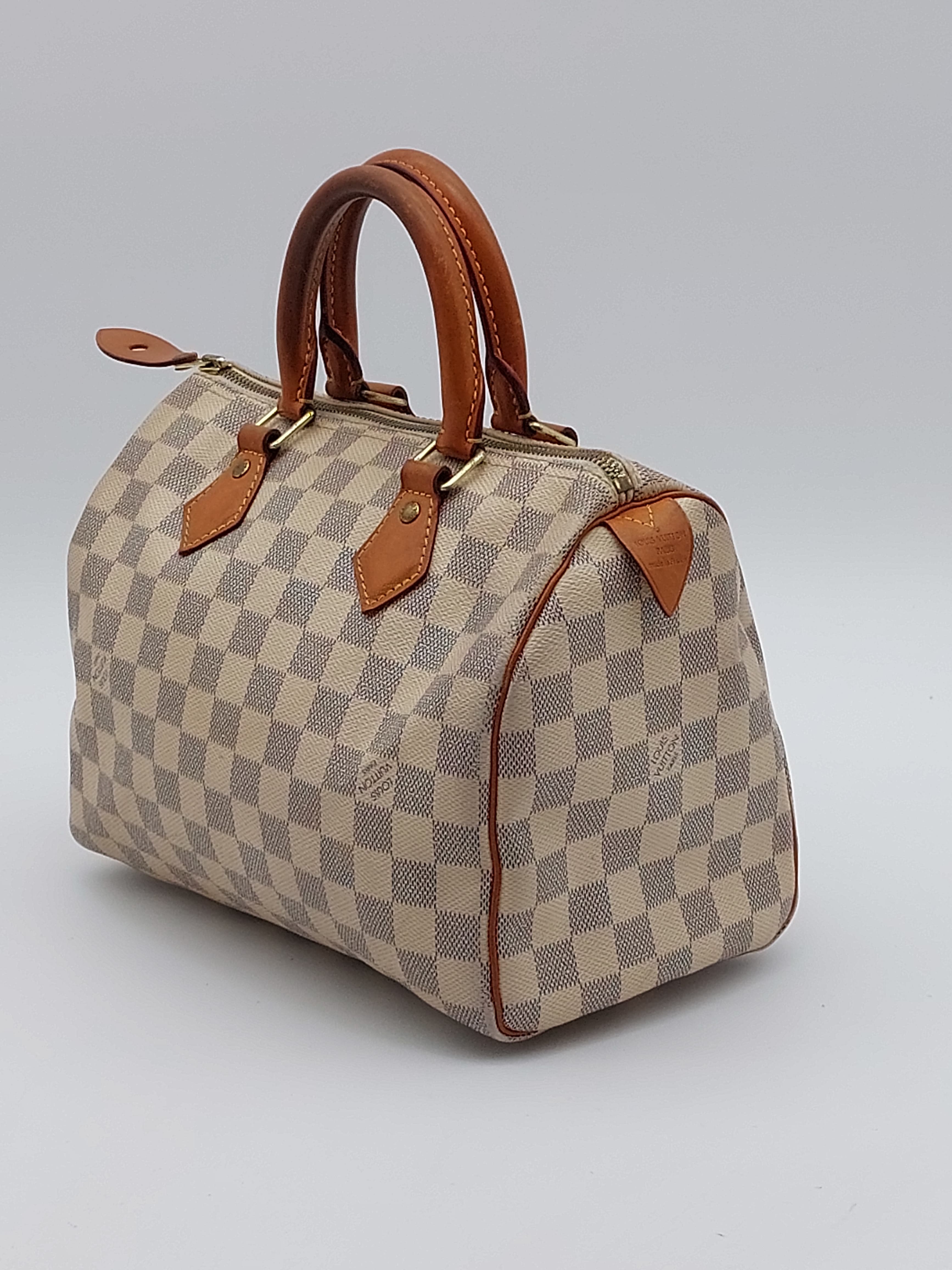 Speedy 25 Damier Azur