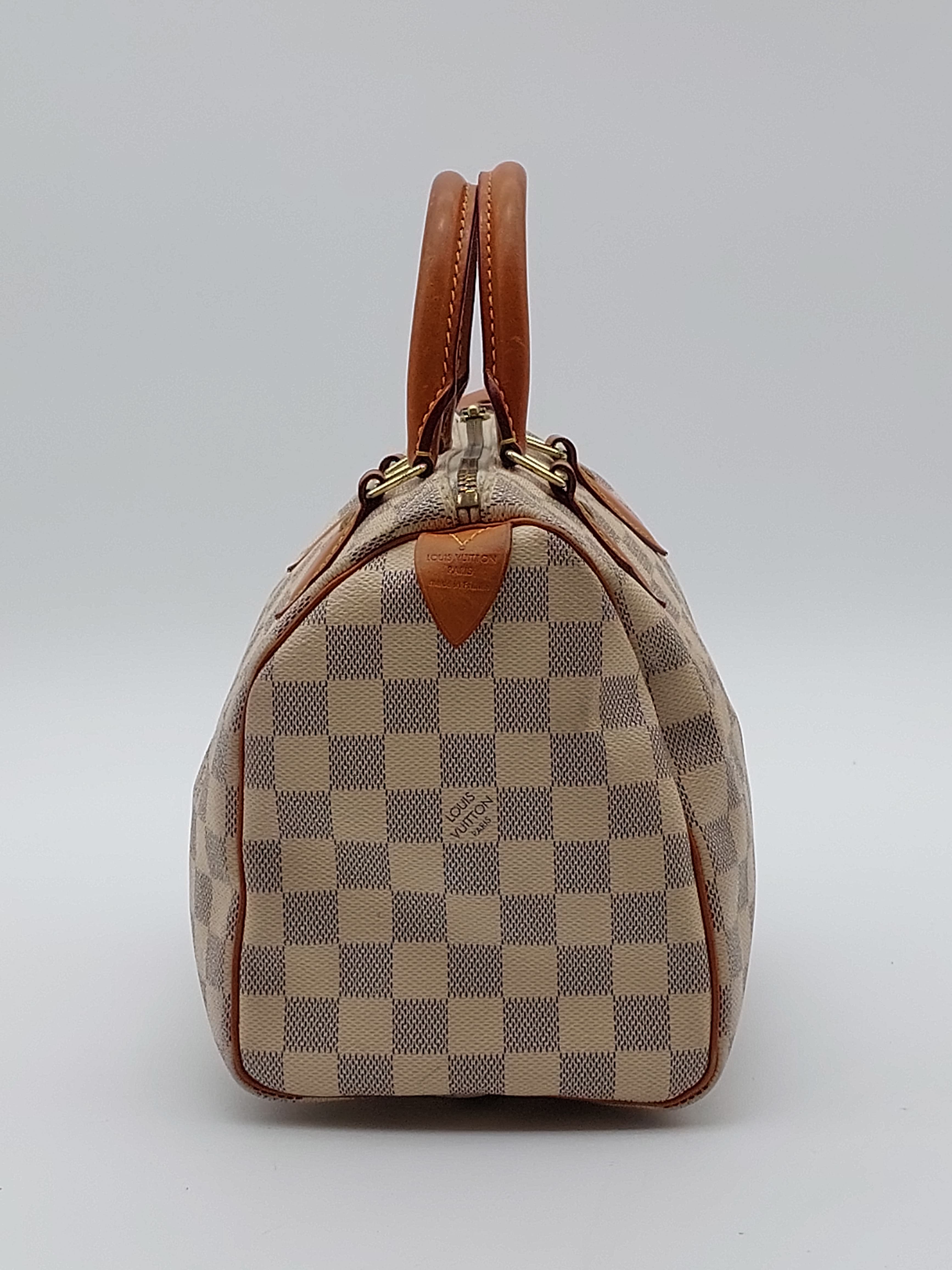 Speedy 25 Damier Azur