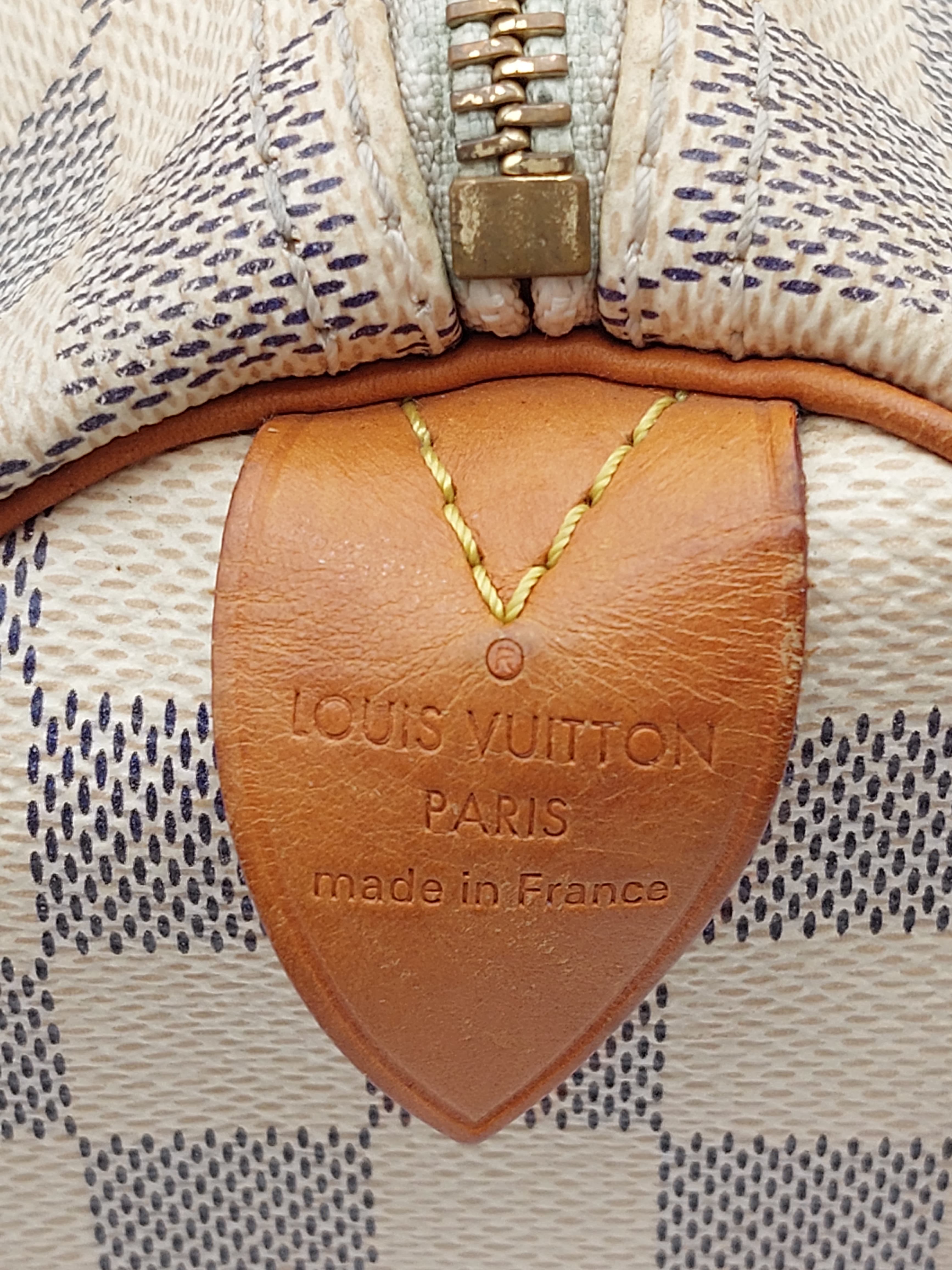 Speedy 25 Damier Azur