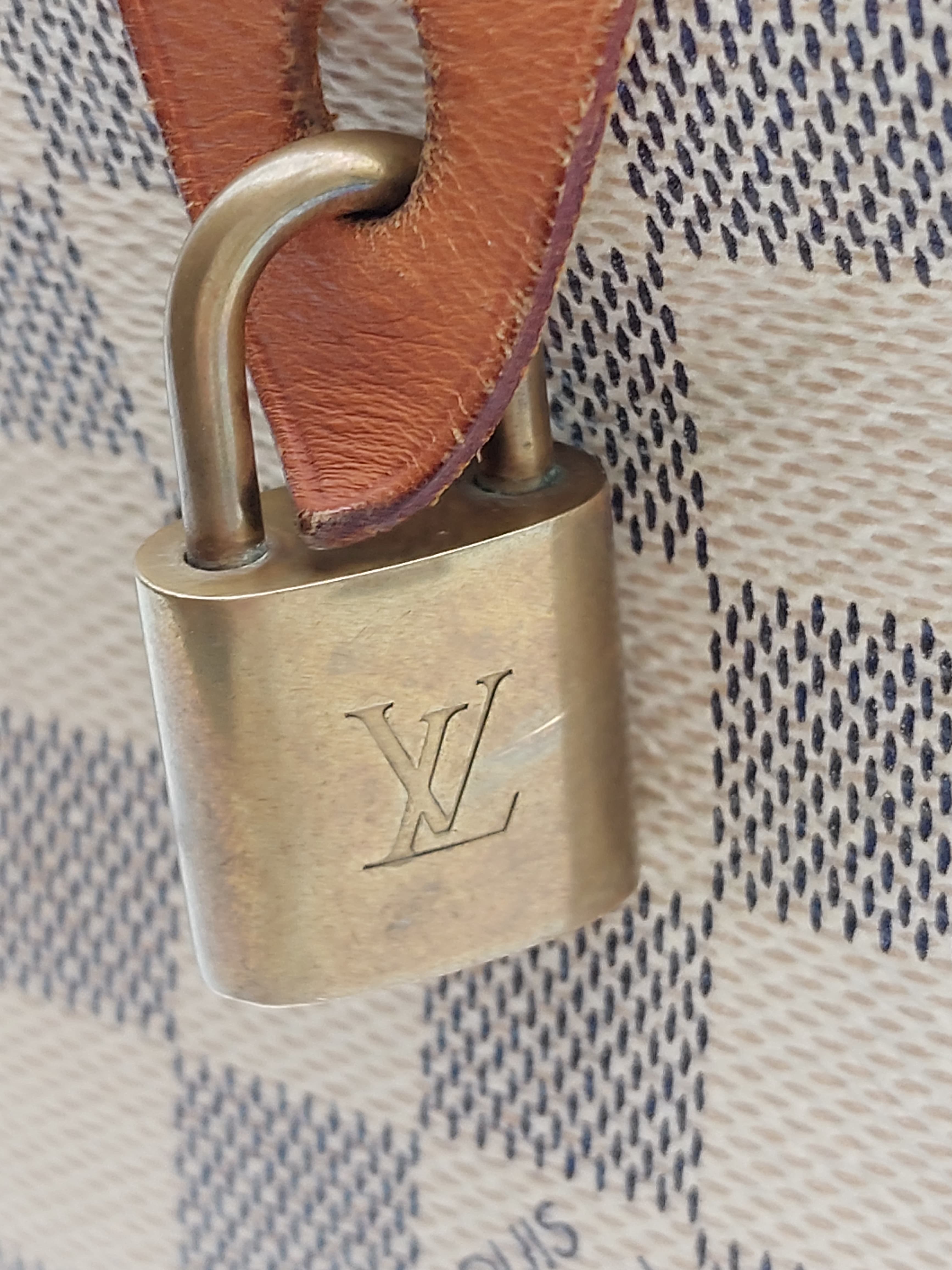 Speedy 25 Damier Azur