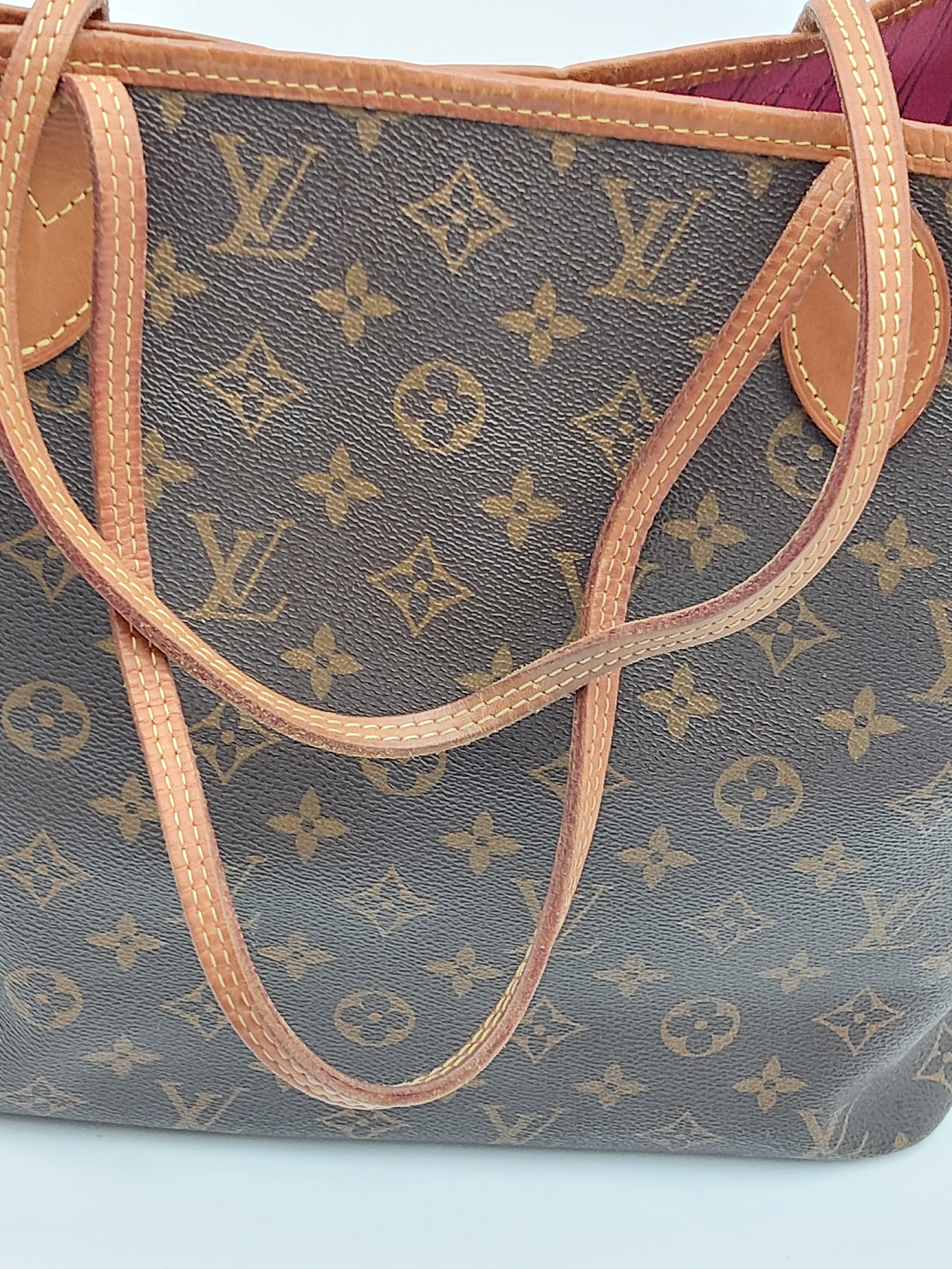 Neverfull MM Fuchsia