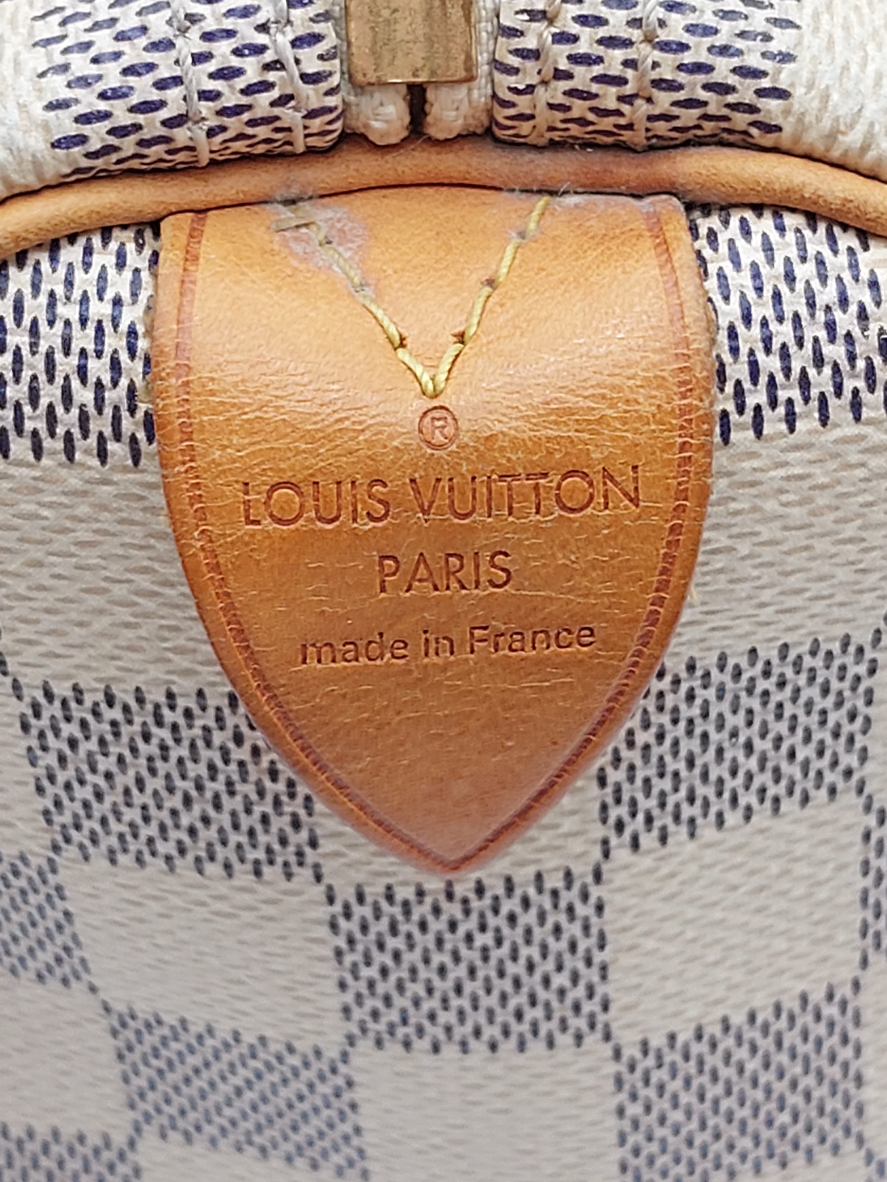 Speedy 30 Damier Azur