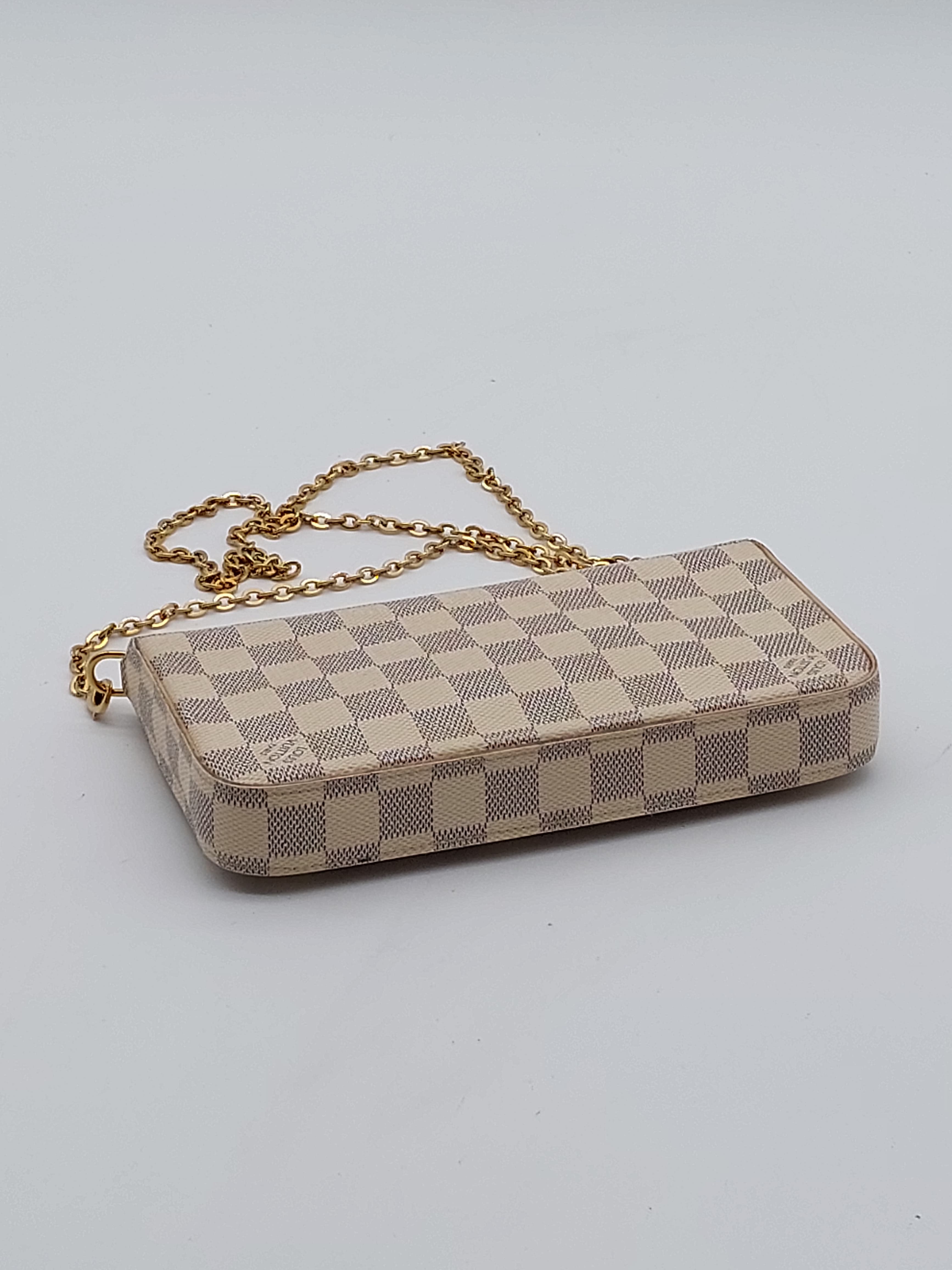 Félicie Pochette Damier Azur