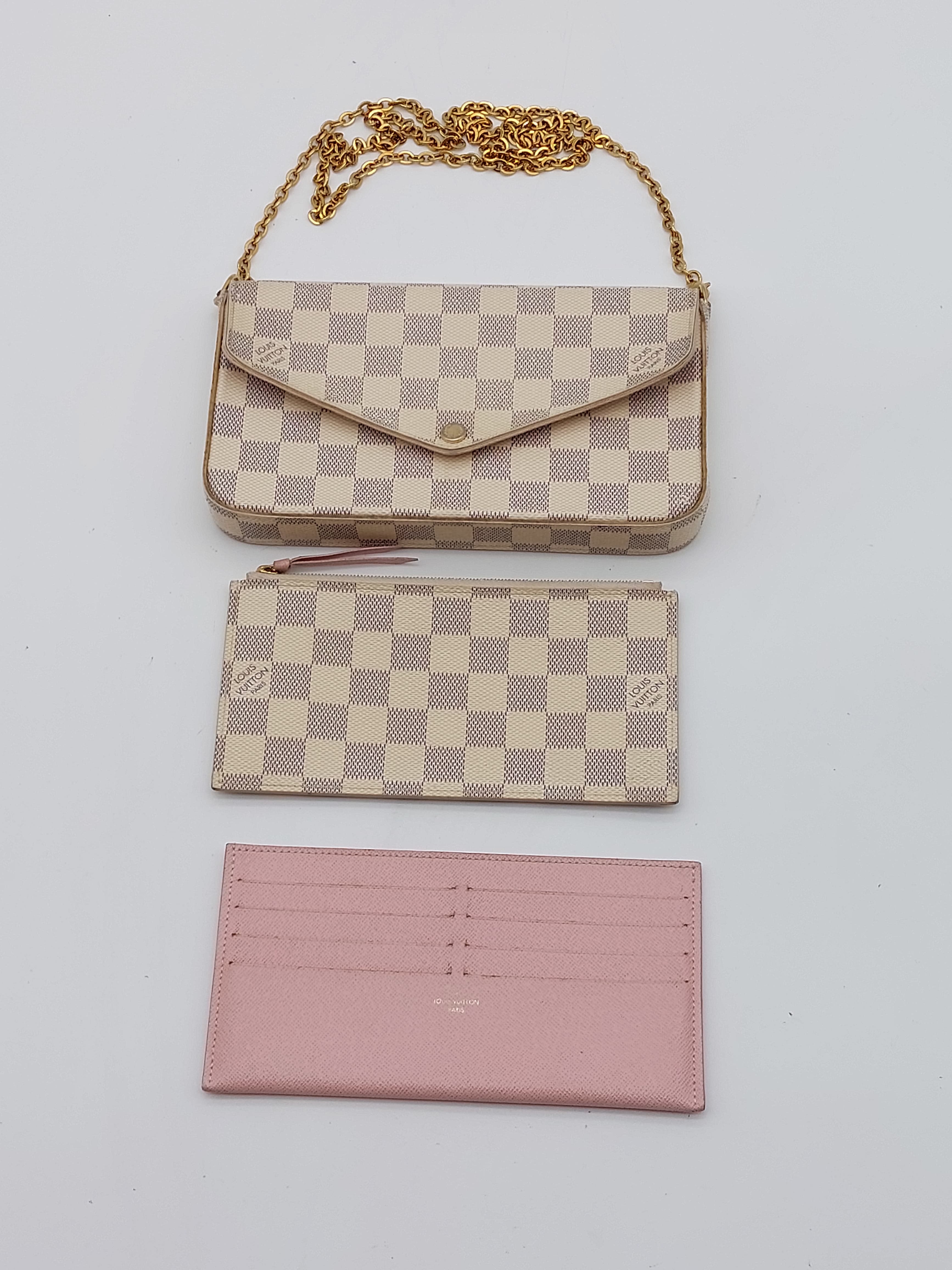 Félicie Pochette Damier Azur