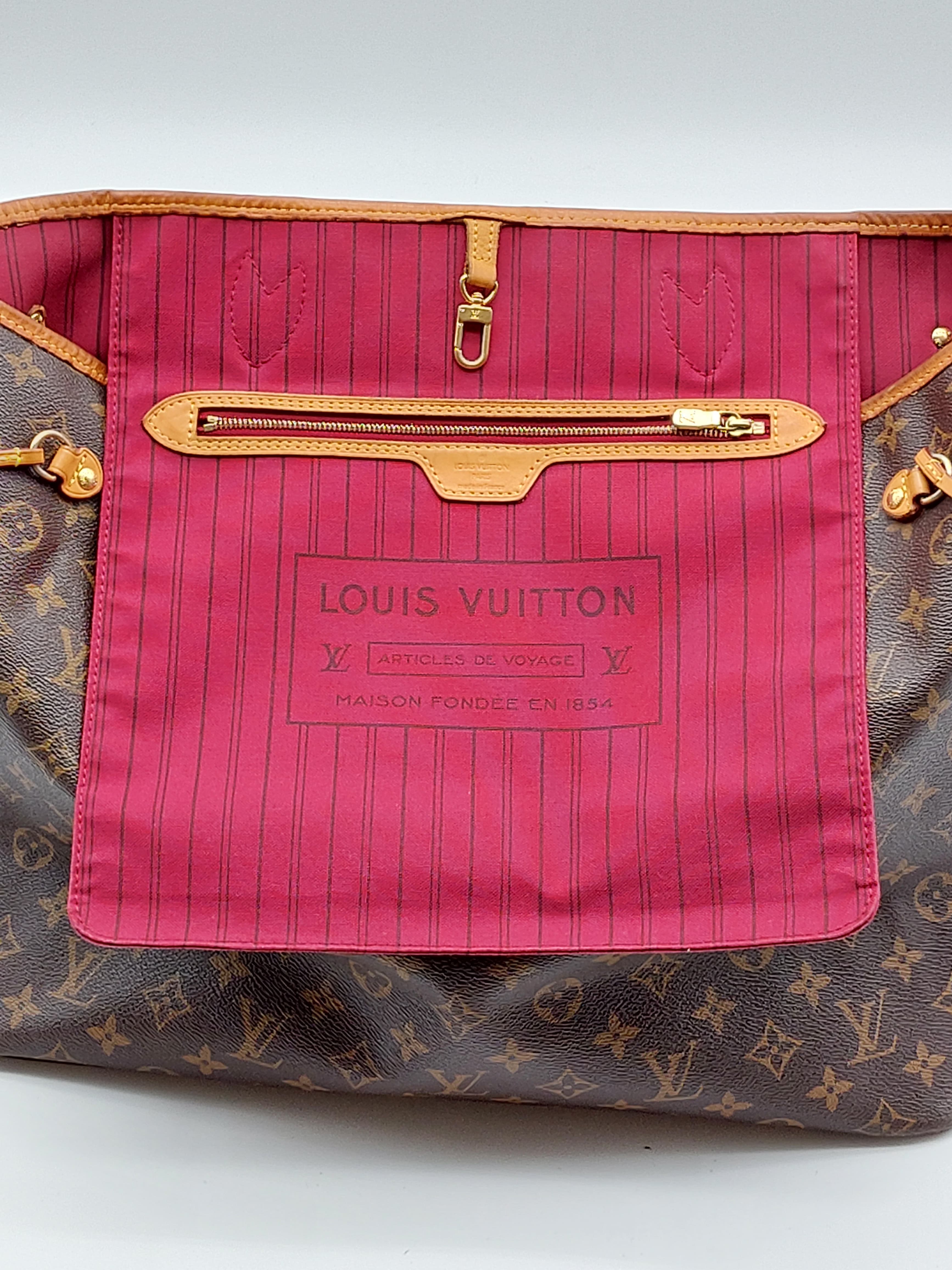 Neverfull GM Fuchsia