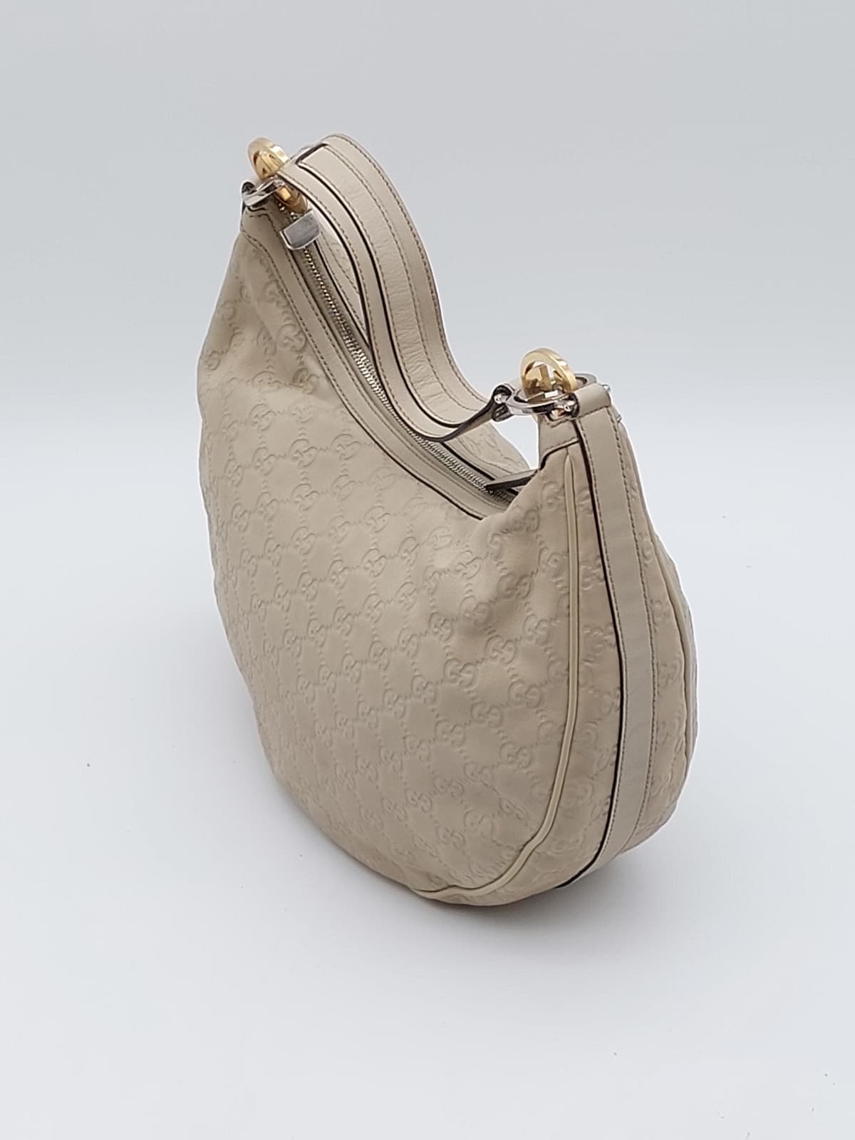 Guccissima GG Twins Hobo