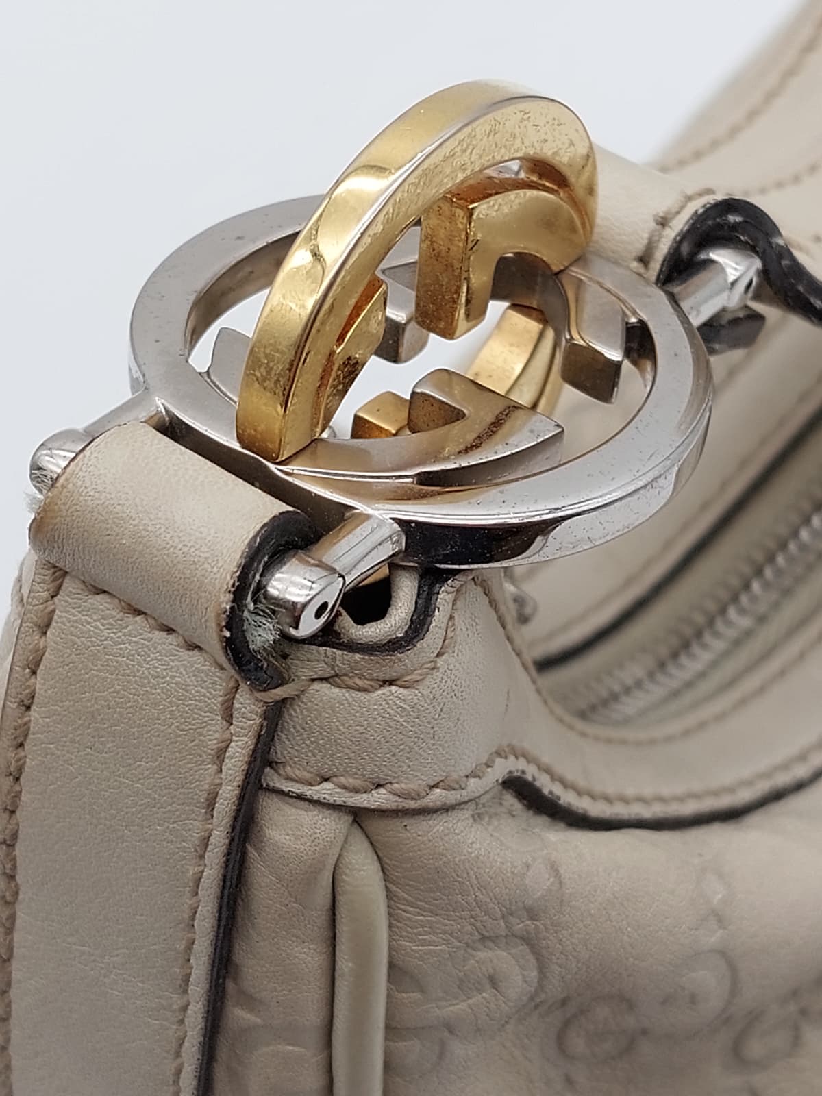 Guccissima GG Twins Hobo