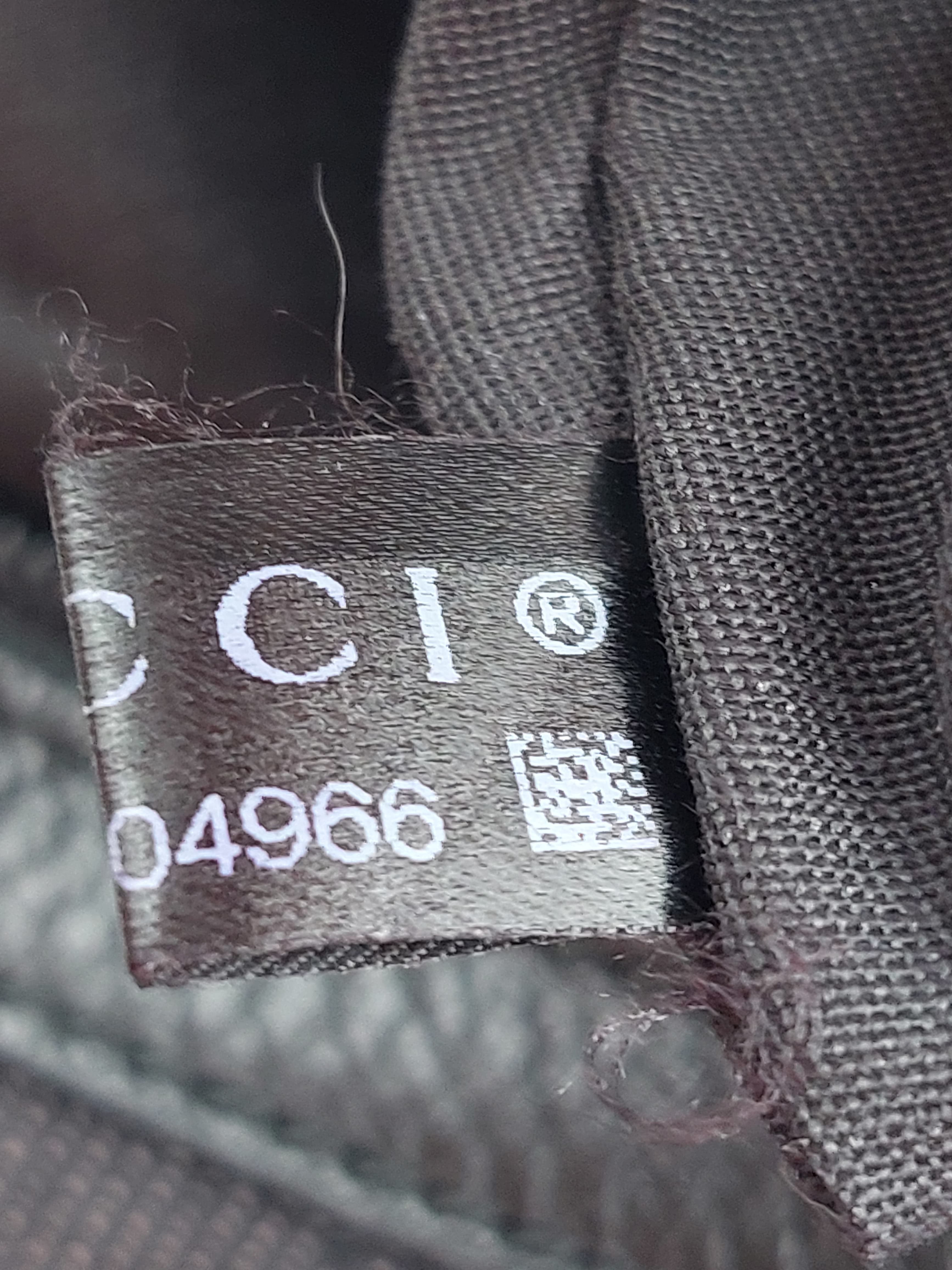 GG Canvas Hobo black/grey