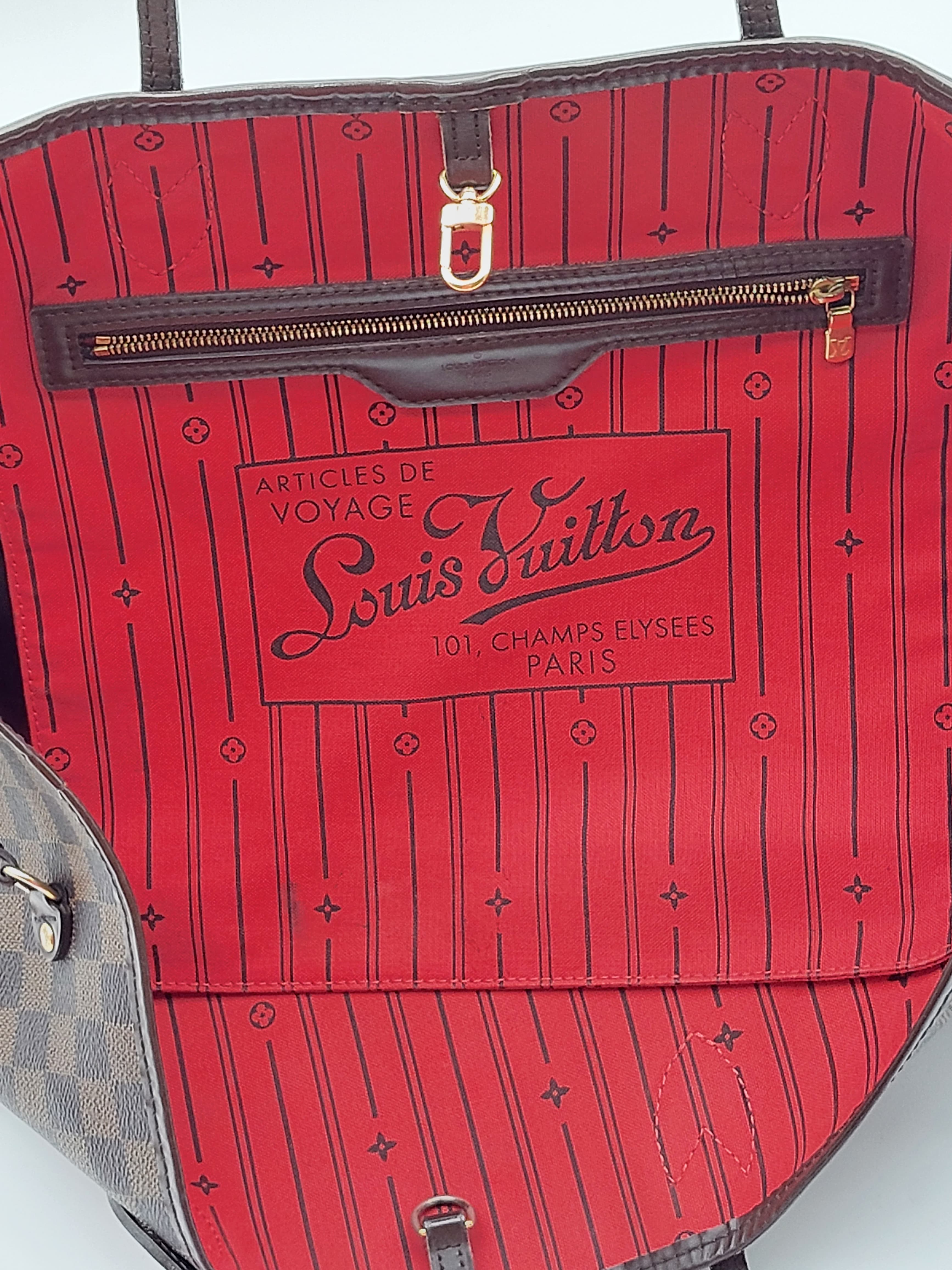 Neverfull GM Damier Ebene
