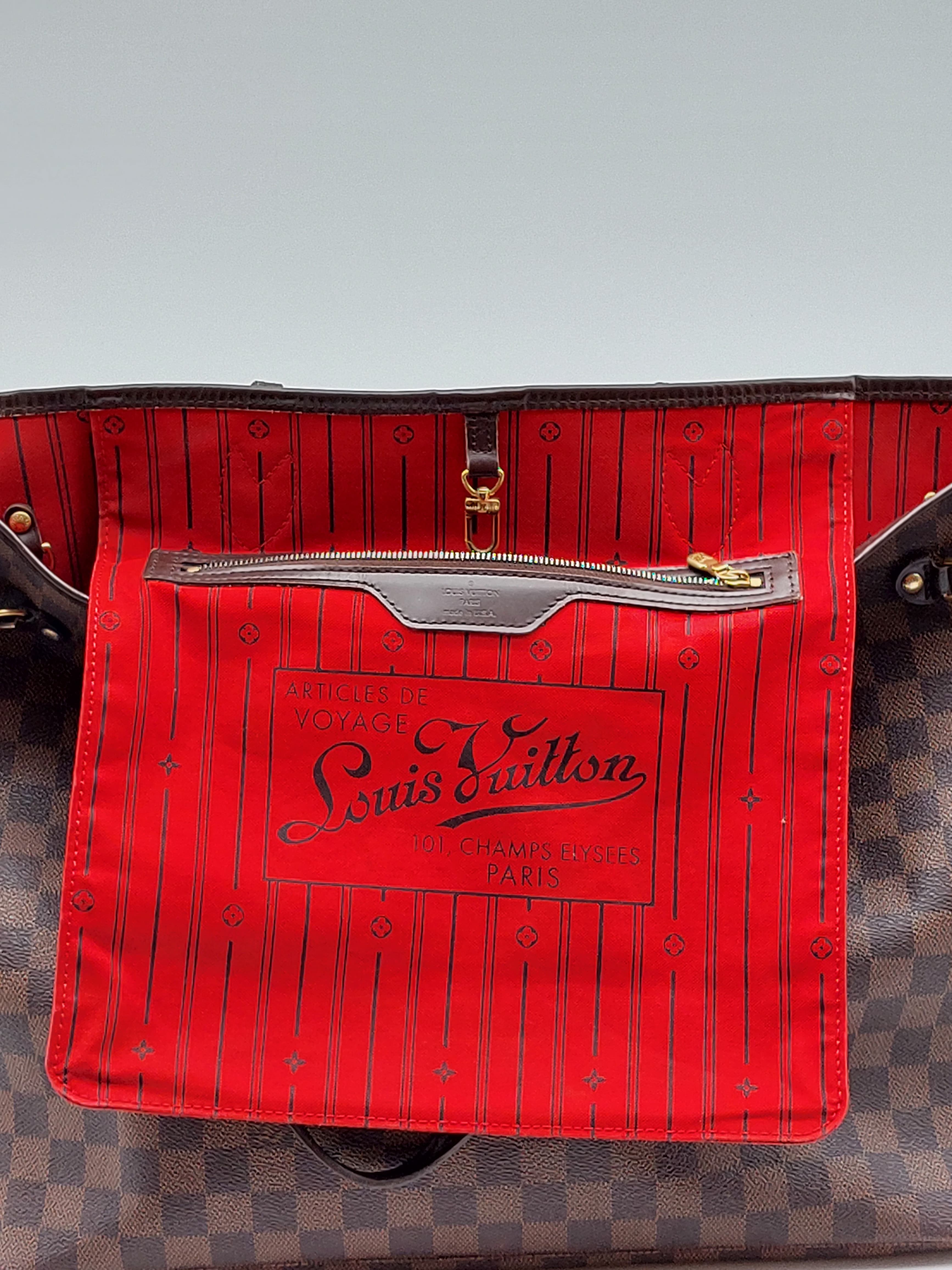 Neverfull GM Damier Ebene