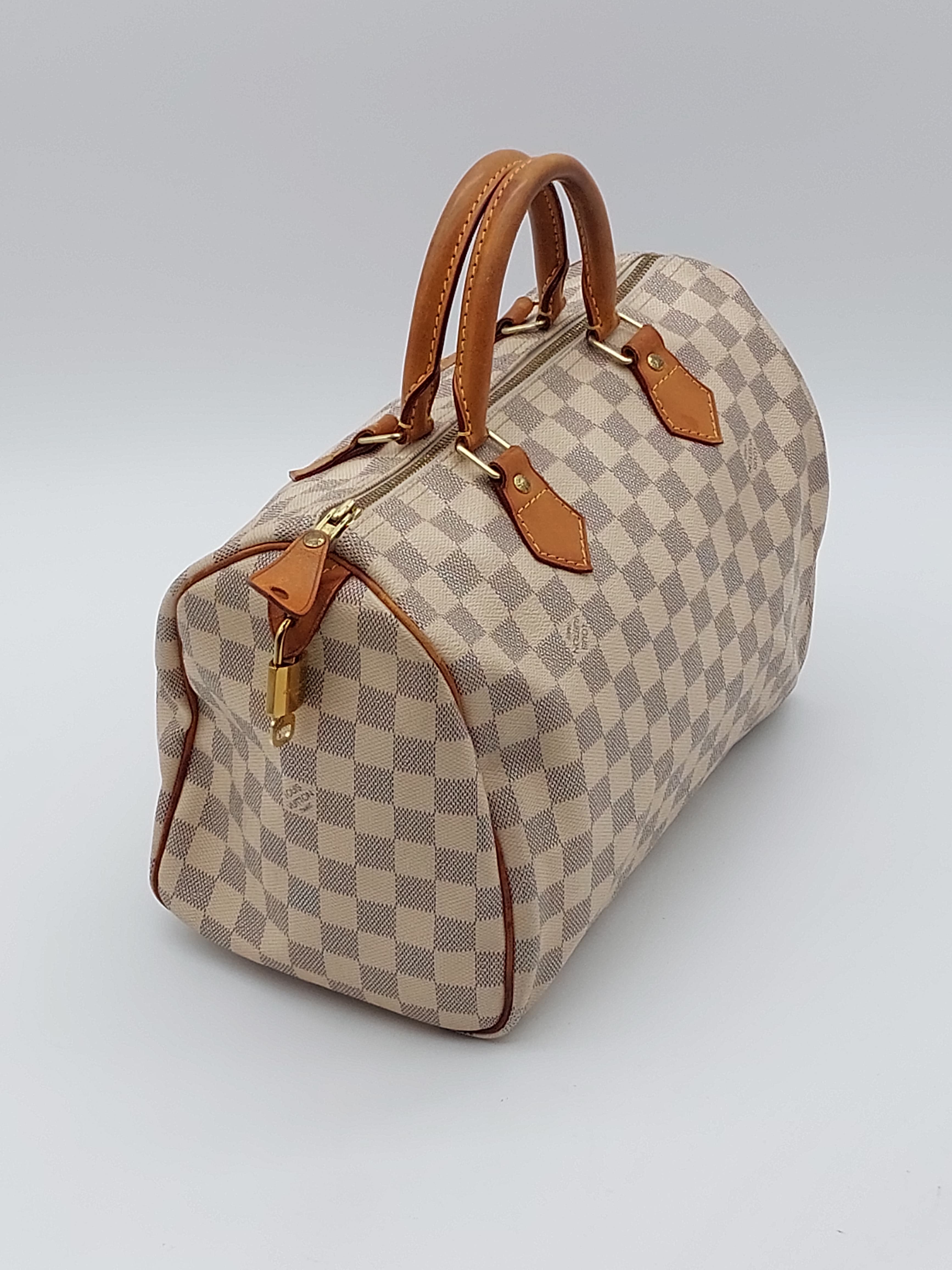 Speedy 30 Damier Azur