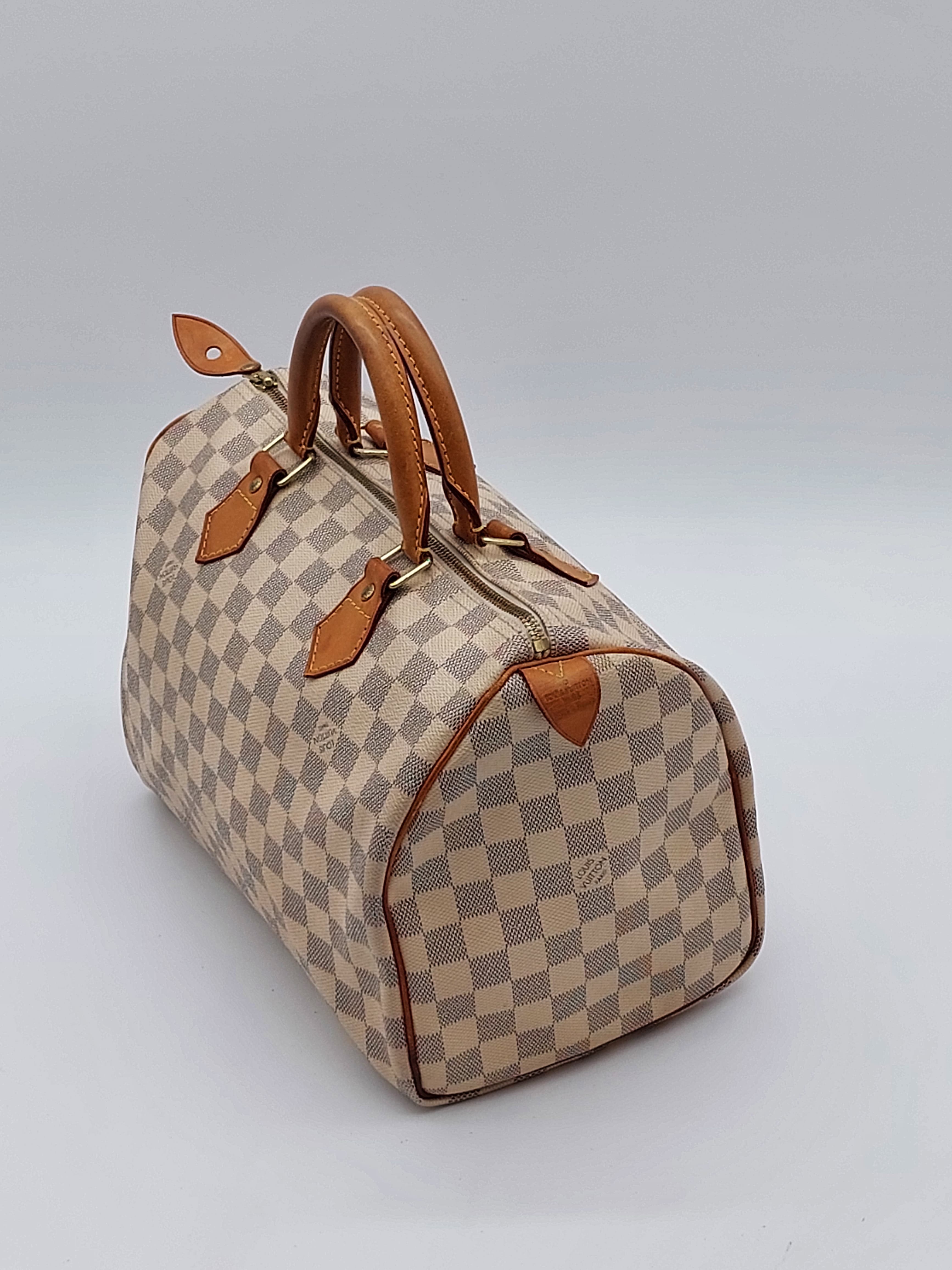 Speedy 30 Damier Azur