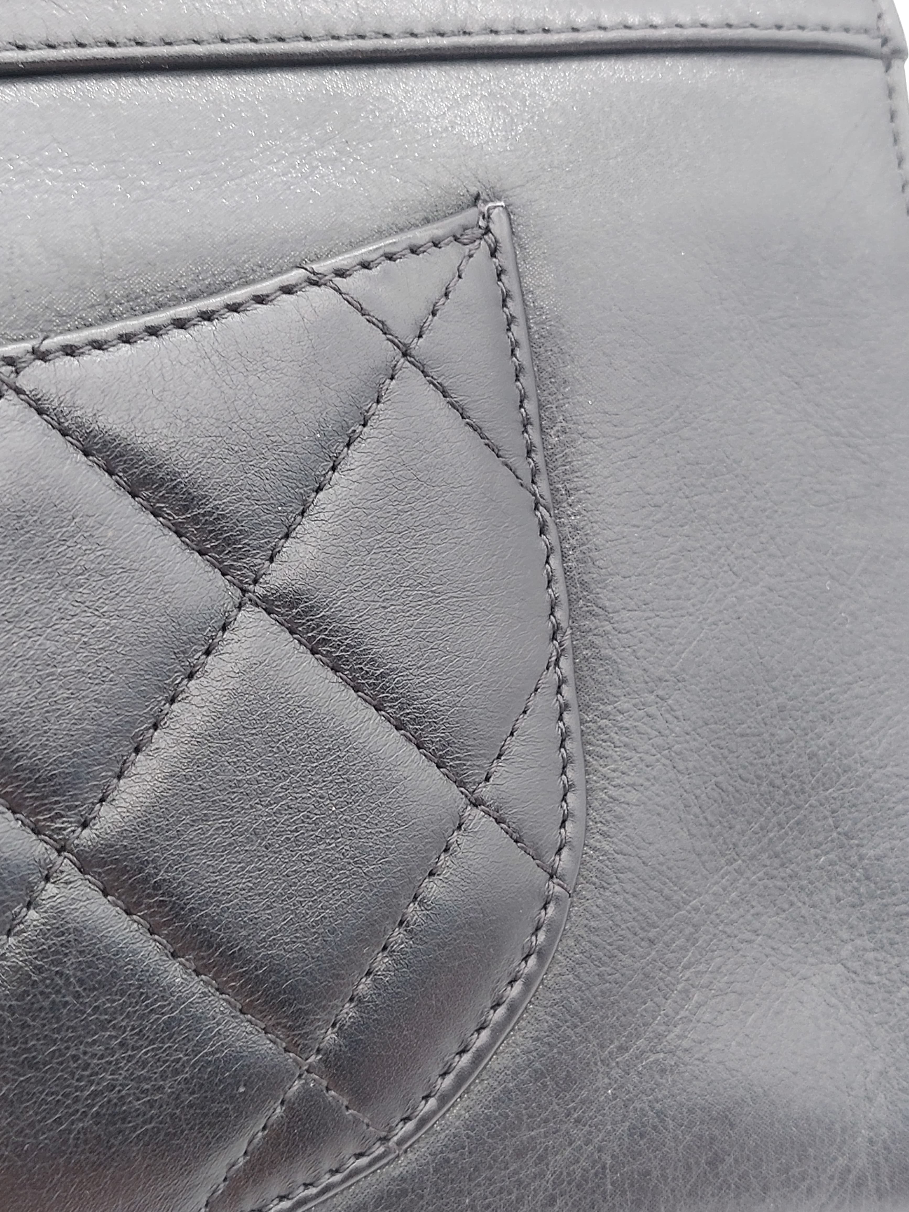 Quilted lambskin shoulderbag