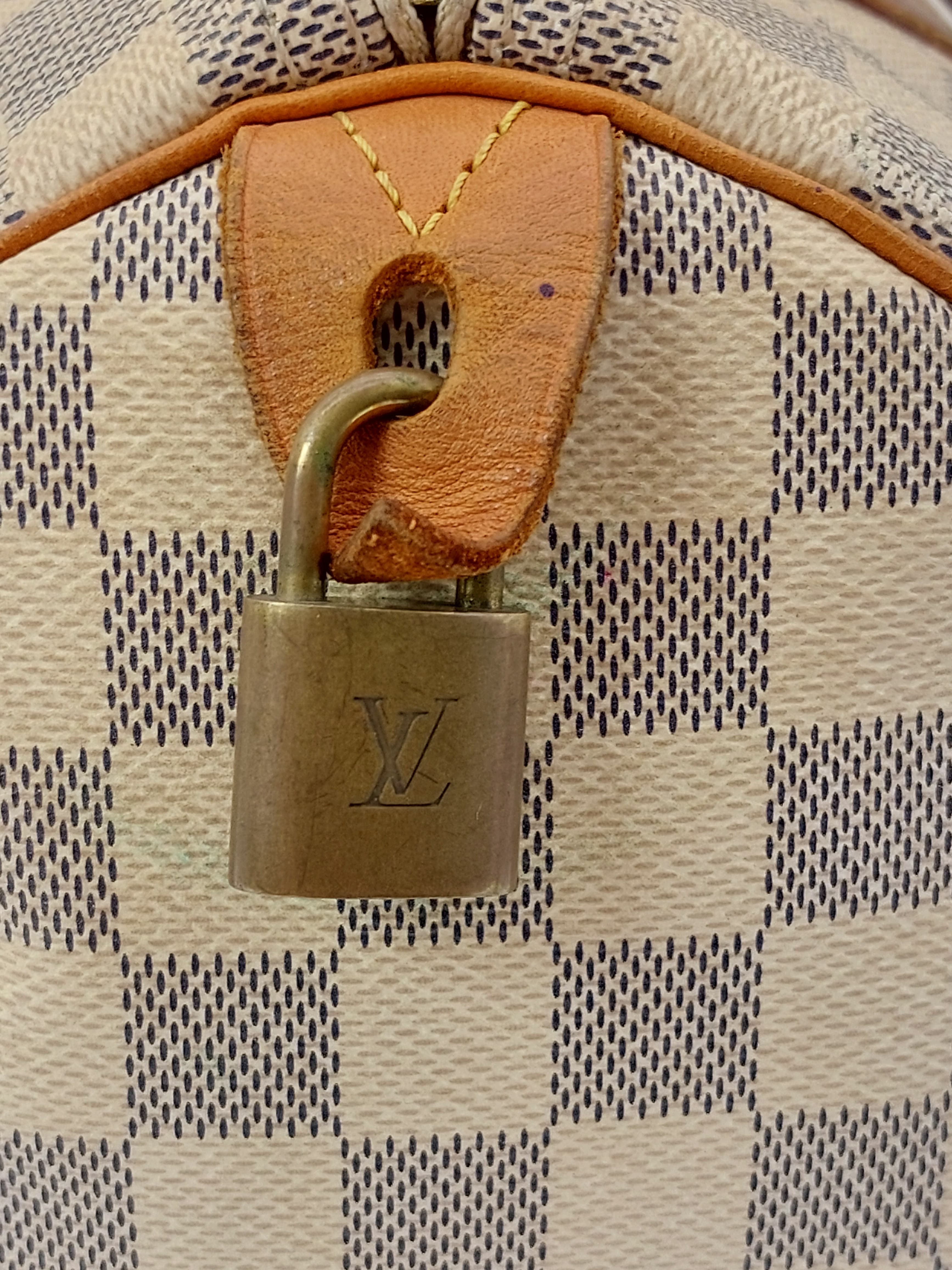 Speedy 30 Damier Azur