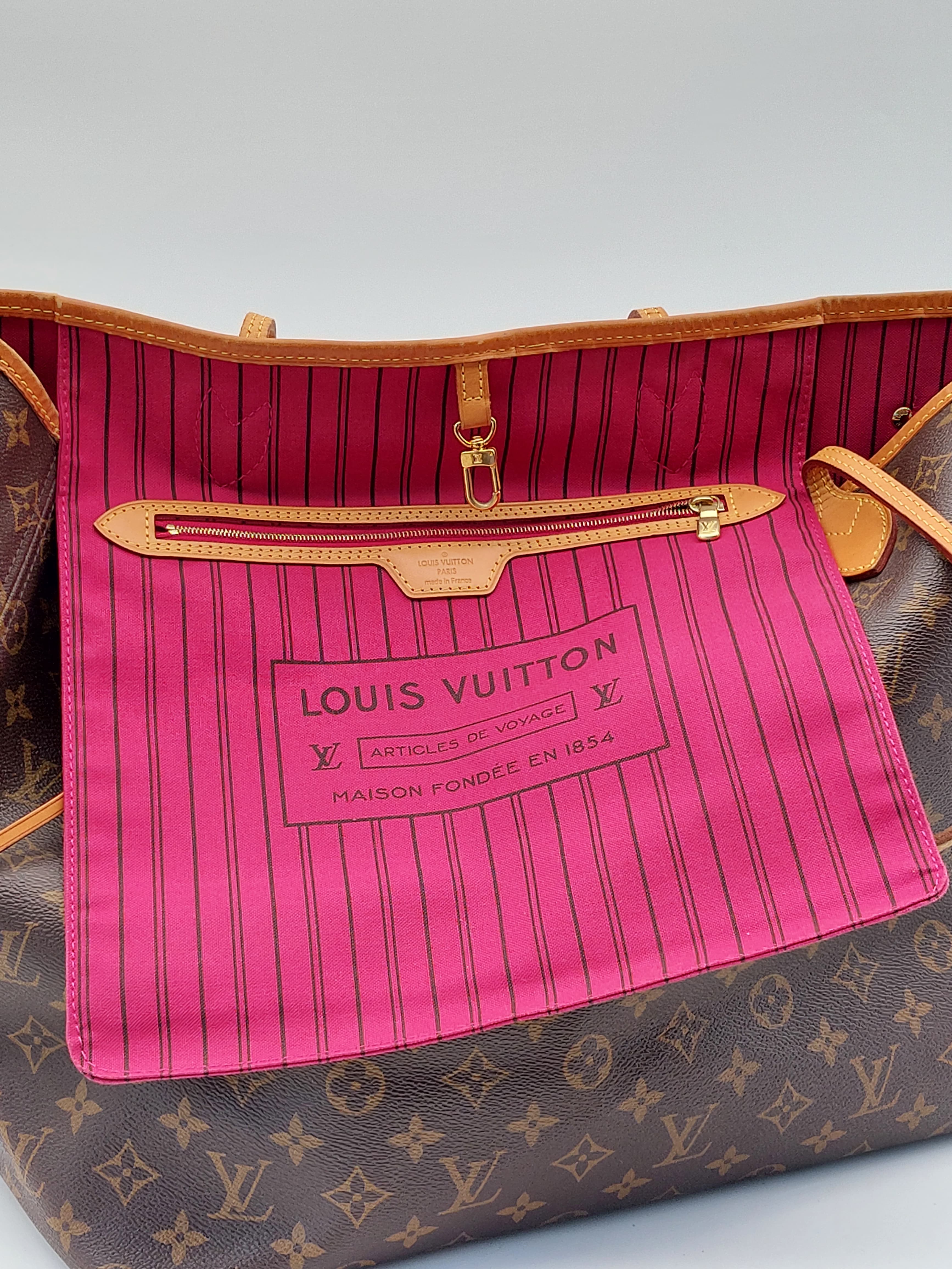 Neverfull GM Fuchsia