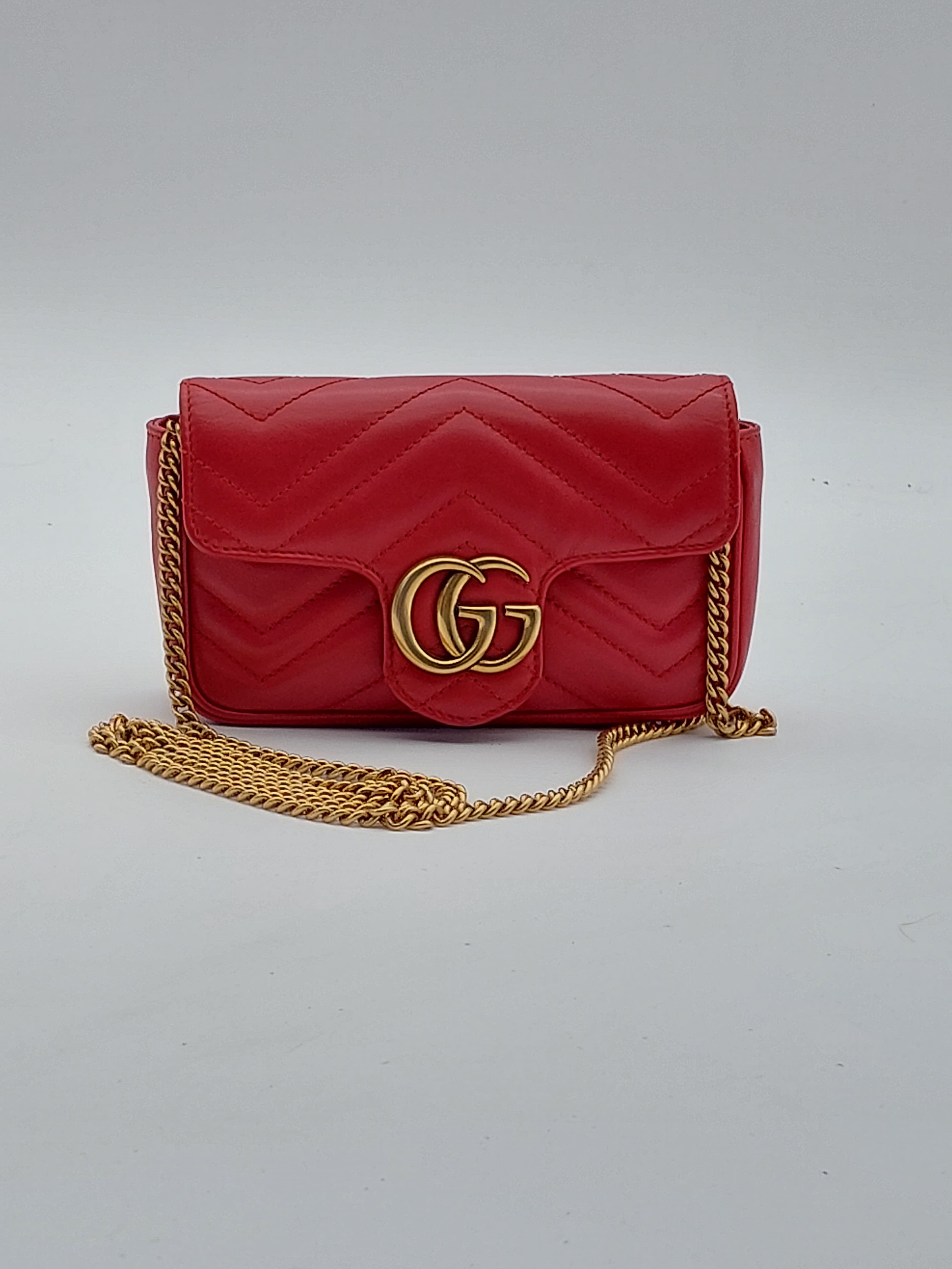 Calfskin Matelasse Super Mini Marmont