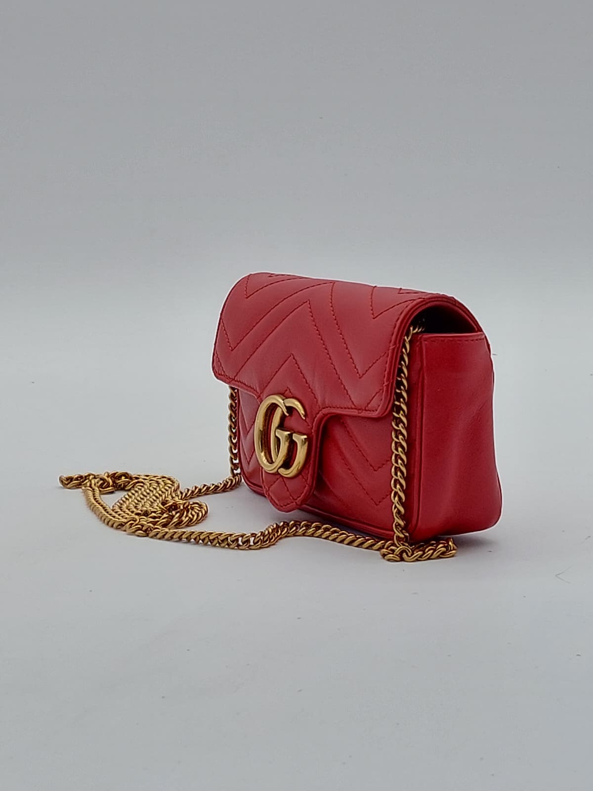 Calfskin Matelasse Super Mini Marmont