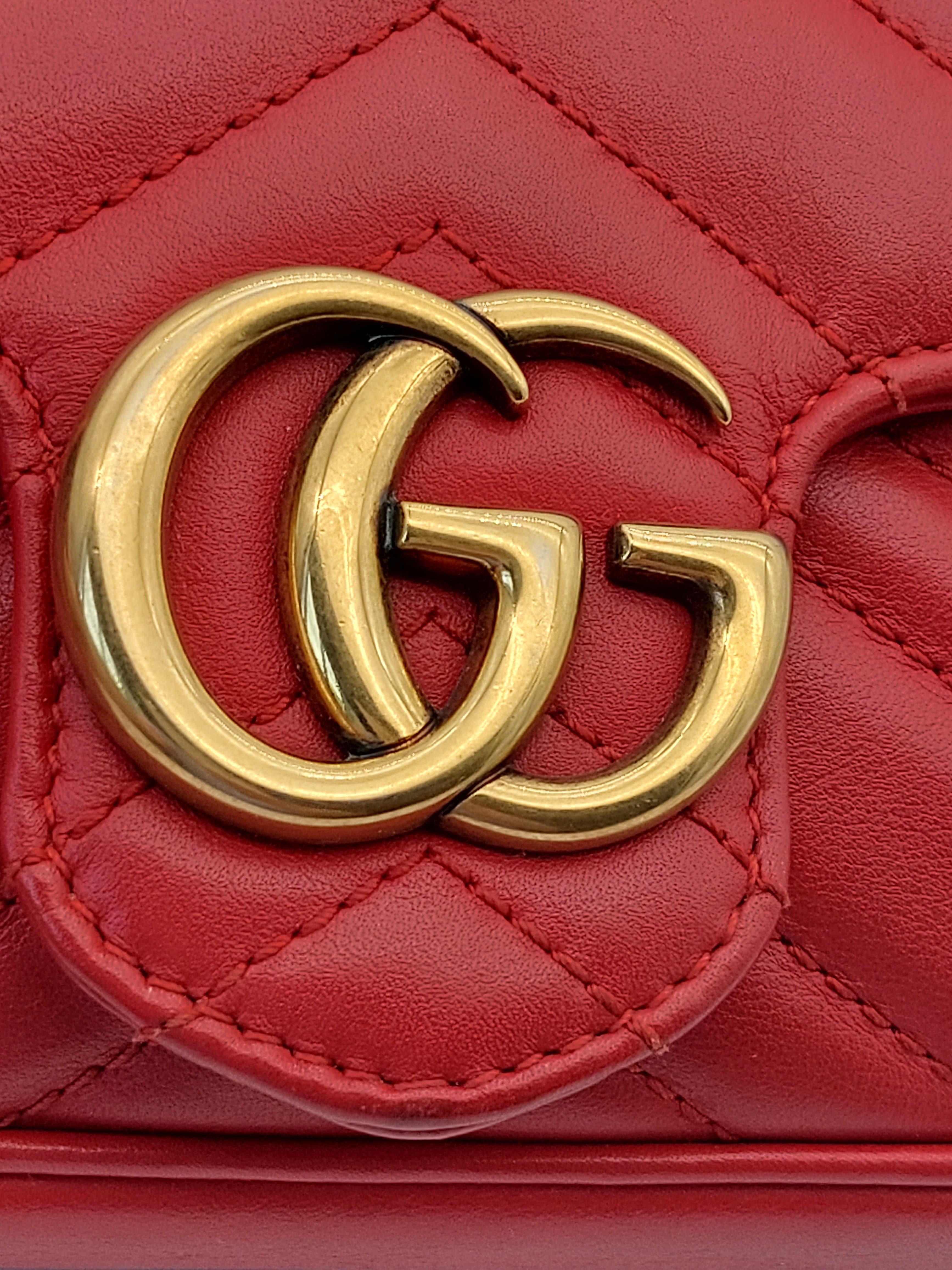 Calfskin Matelasse Super Mini Marmont