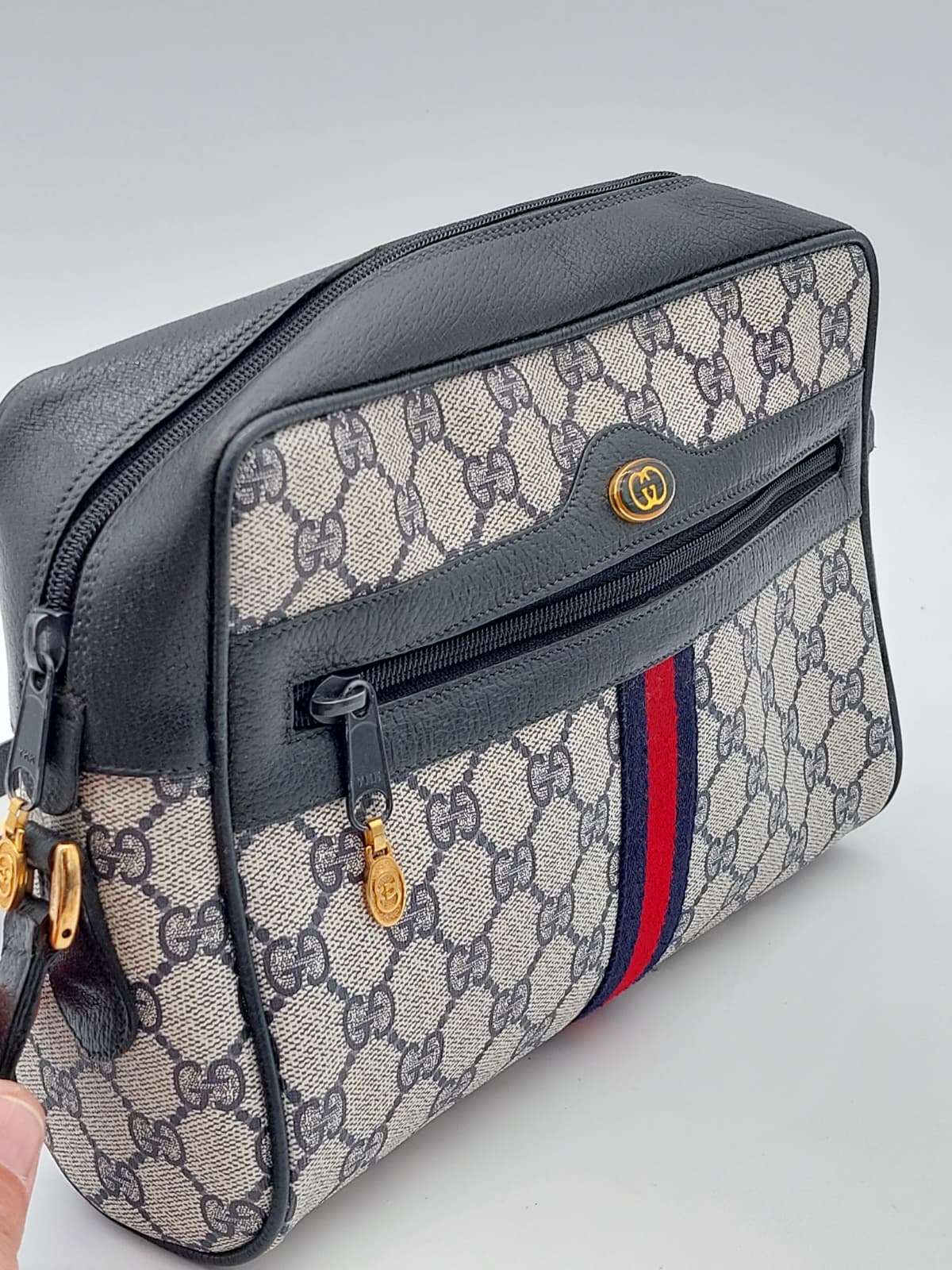 GG Canvas Sherry Shoulderbag
