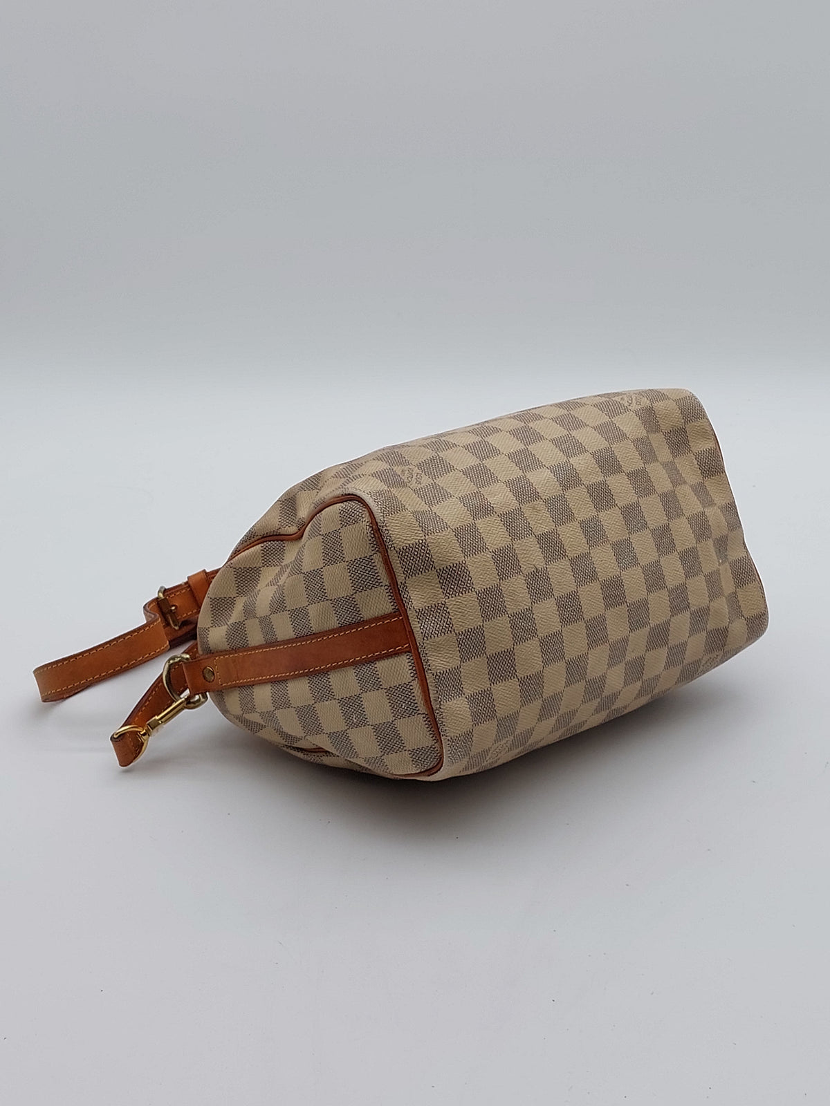 Speedy 25 Bandouliere Damier Azur