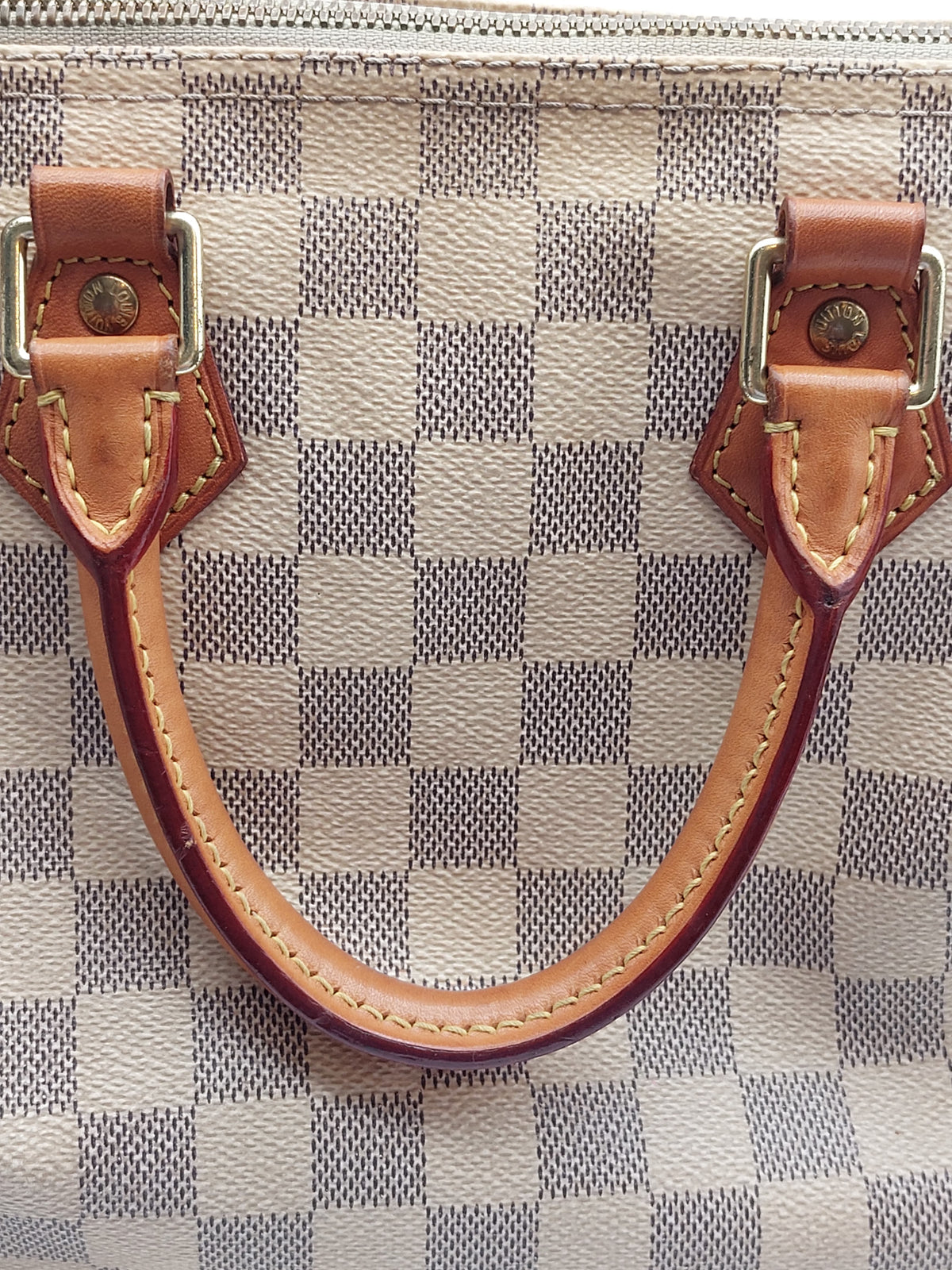 Speedy 25 Bandouliere Damier Azur