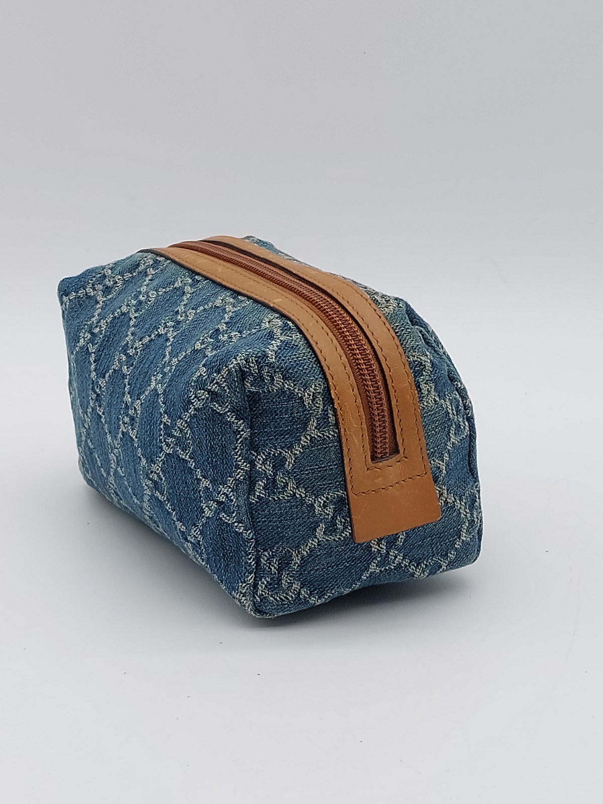 Denim Cosmetic Pouch