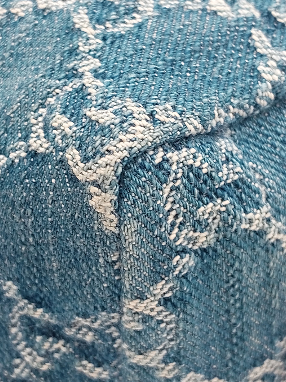 Denim Cosmetic Pouch