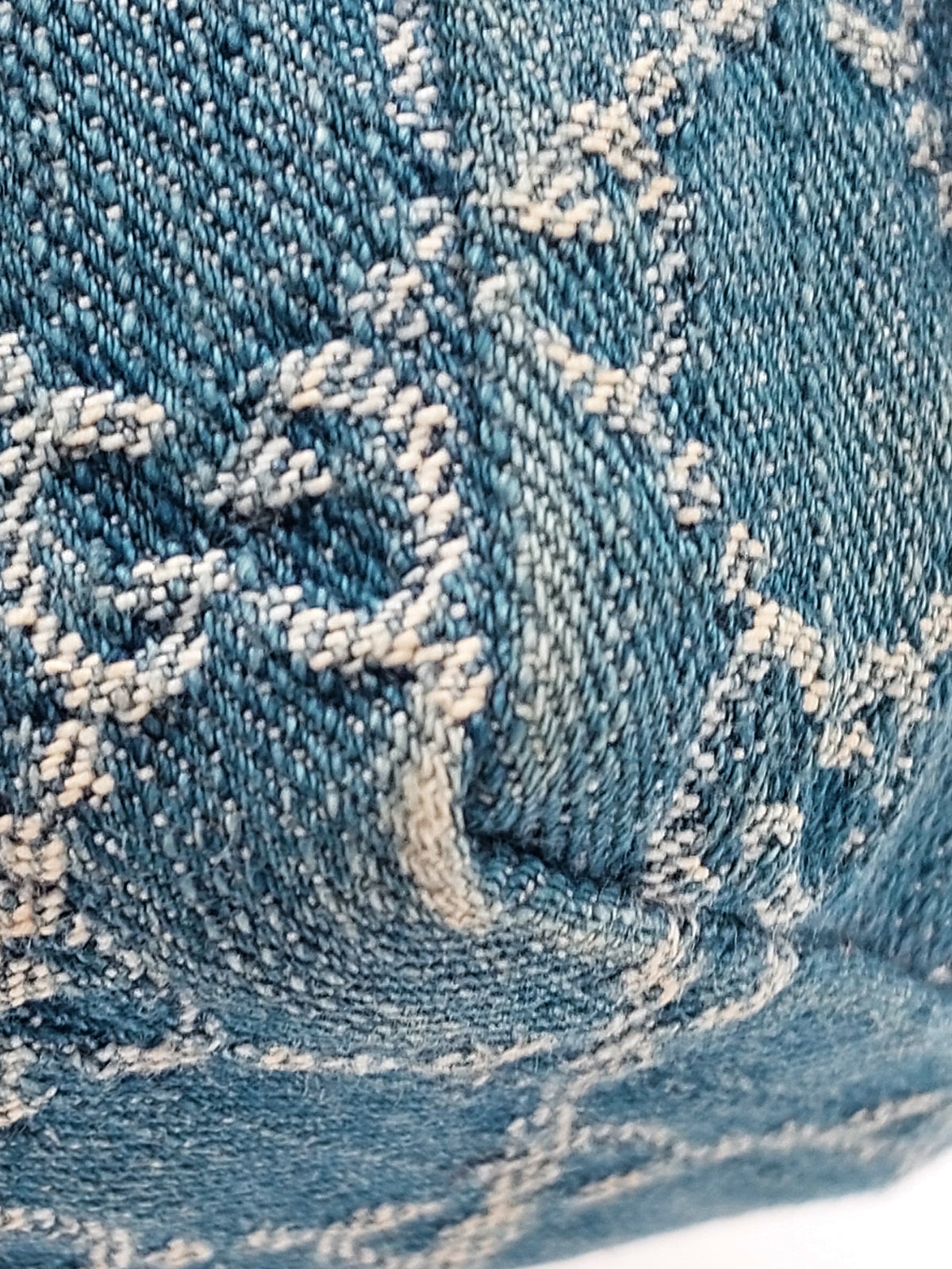 Denim Cosmetic Pouch