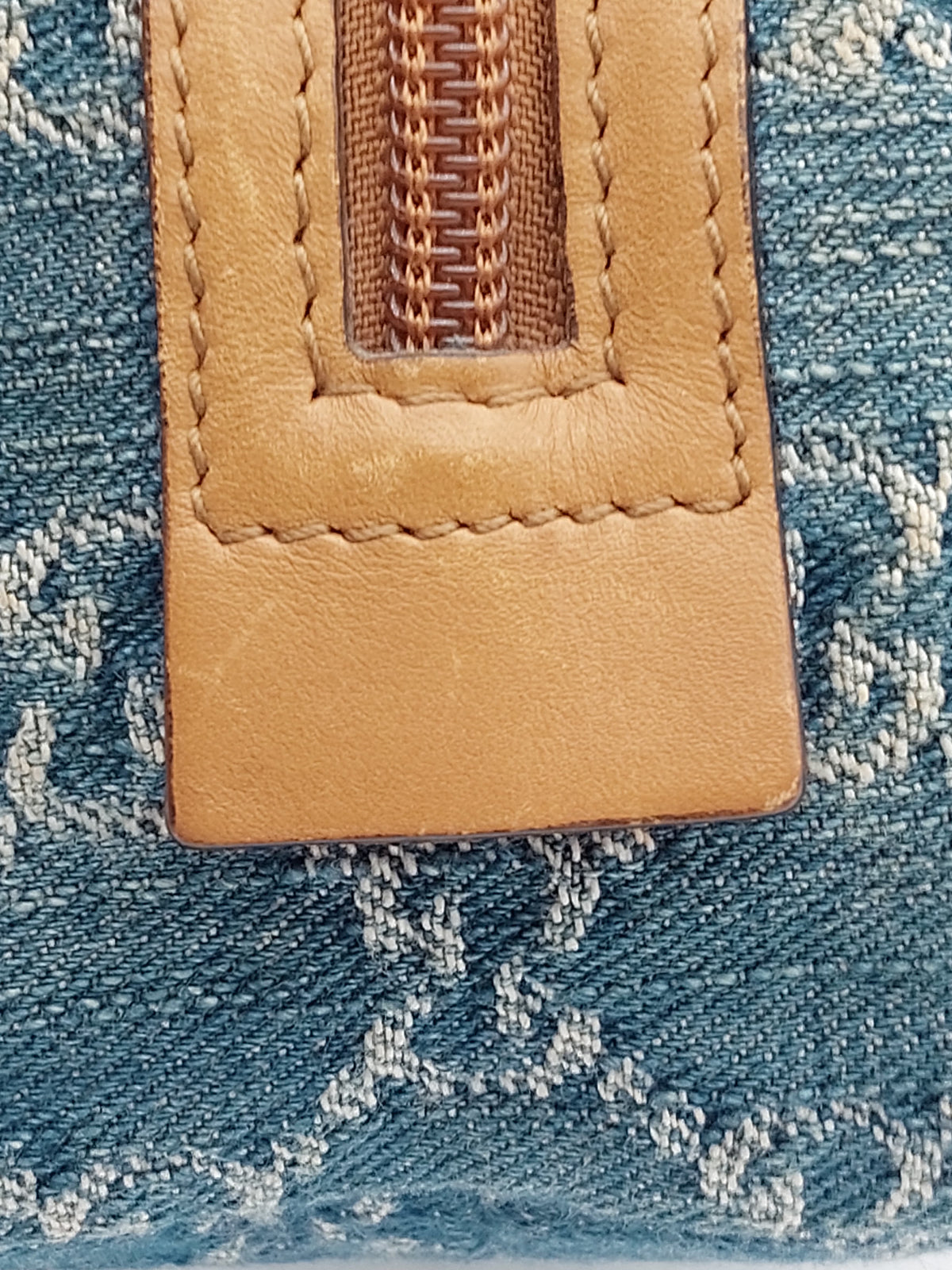 Denim Cosmetic Pouch